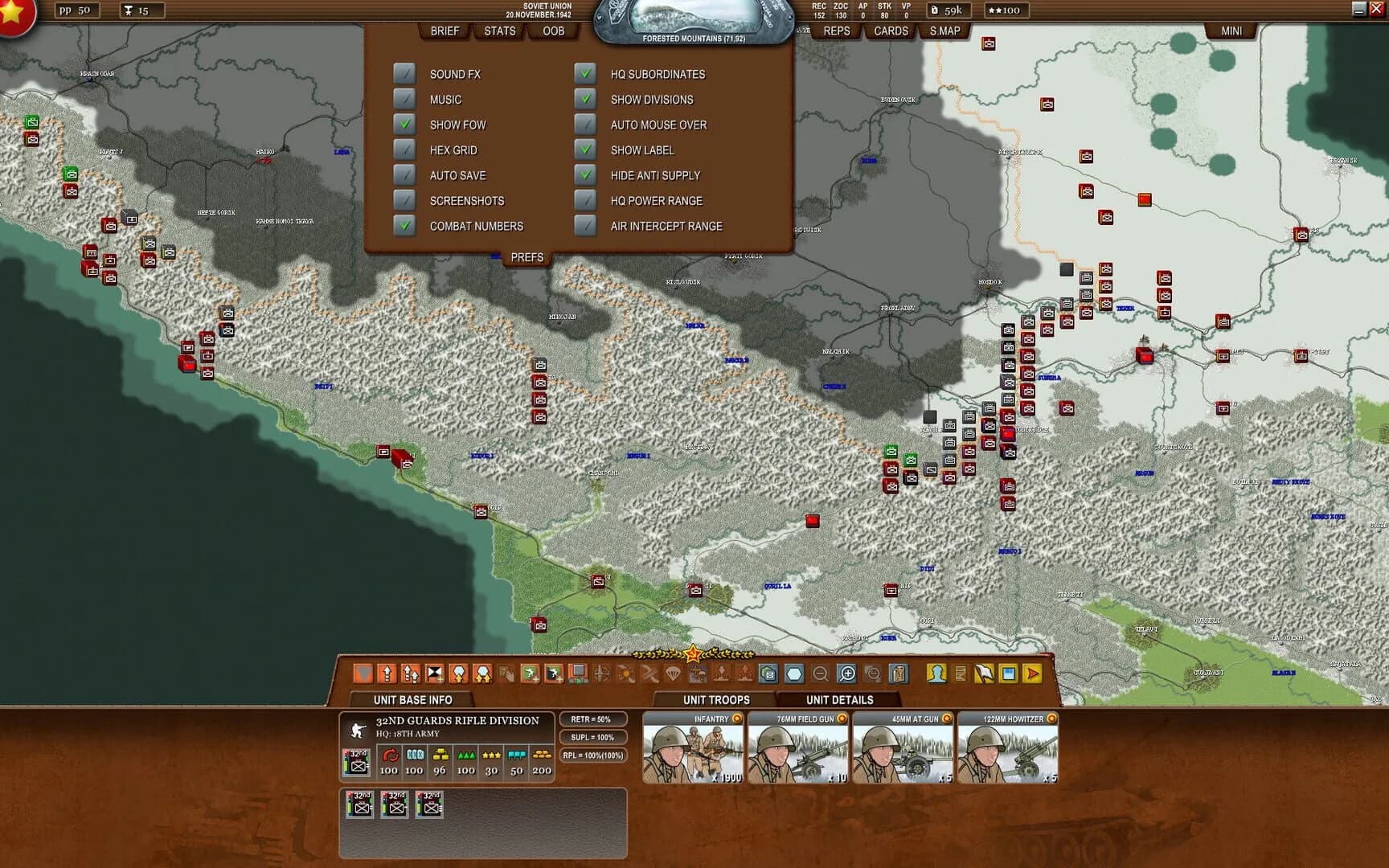 Decisive Campaigns: Case Blue screenshot 4