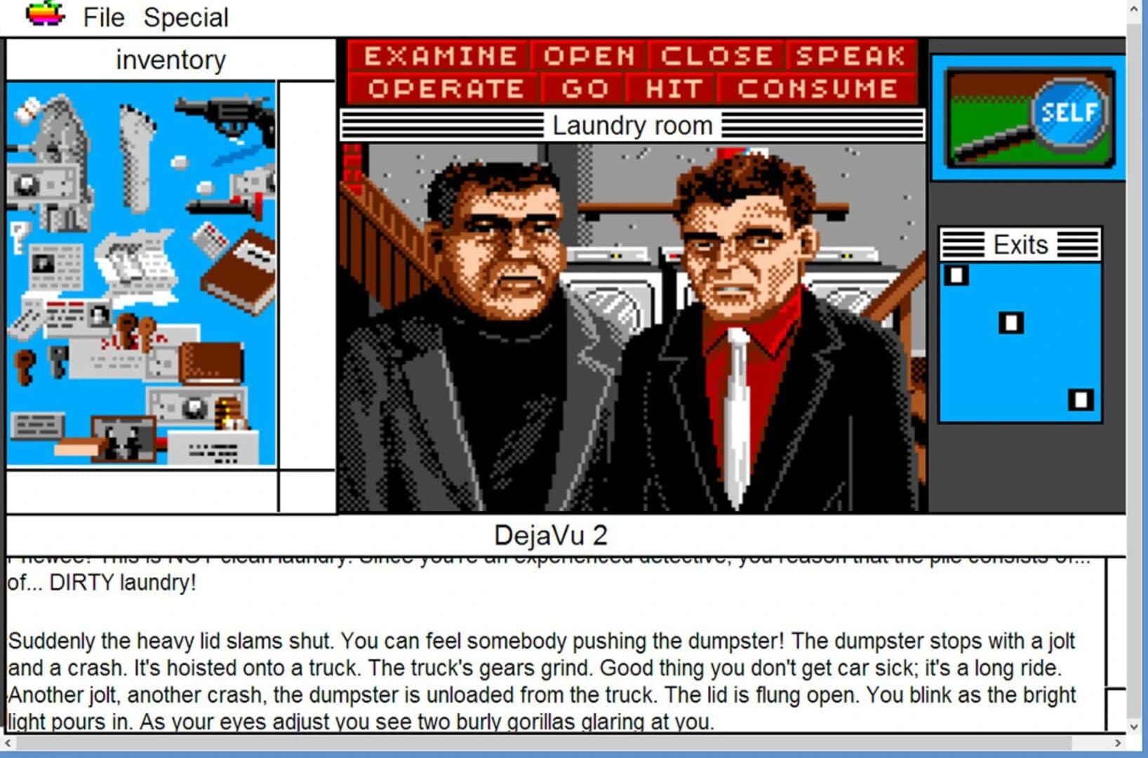 Deja Vu II: MacVenture Series screenshot 2