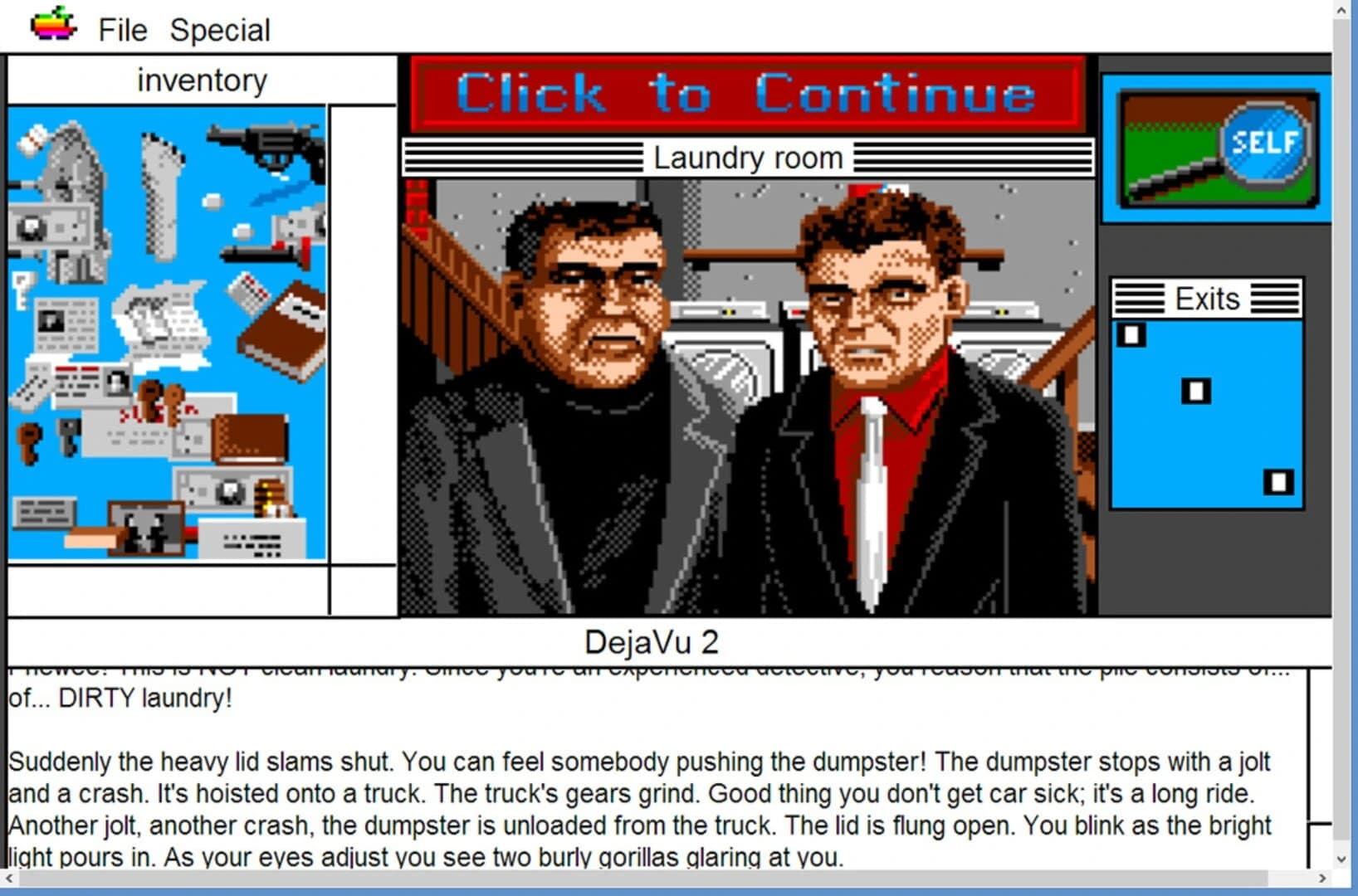 Deja Vu II: MacVenture Series screenshot 3