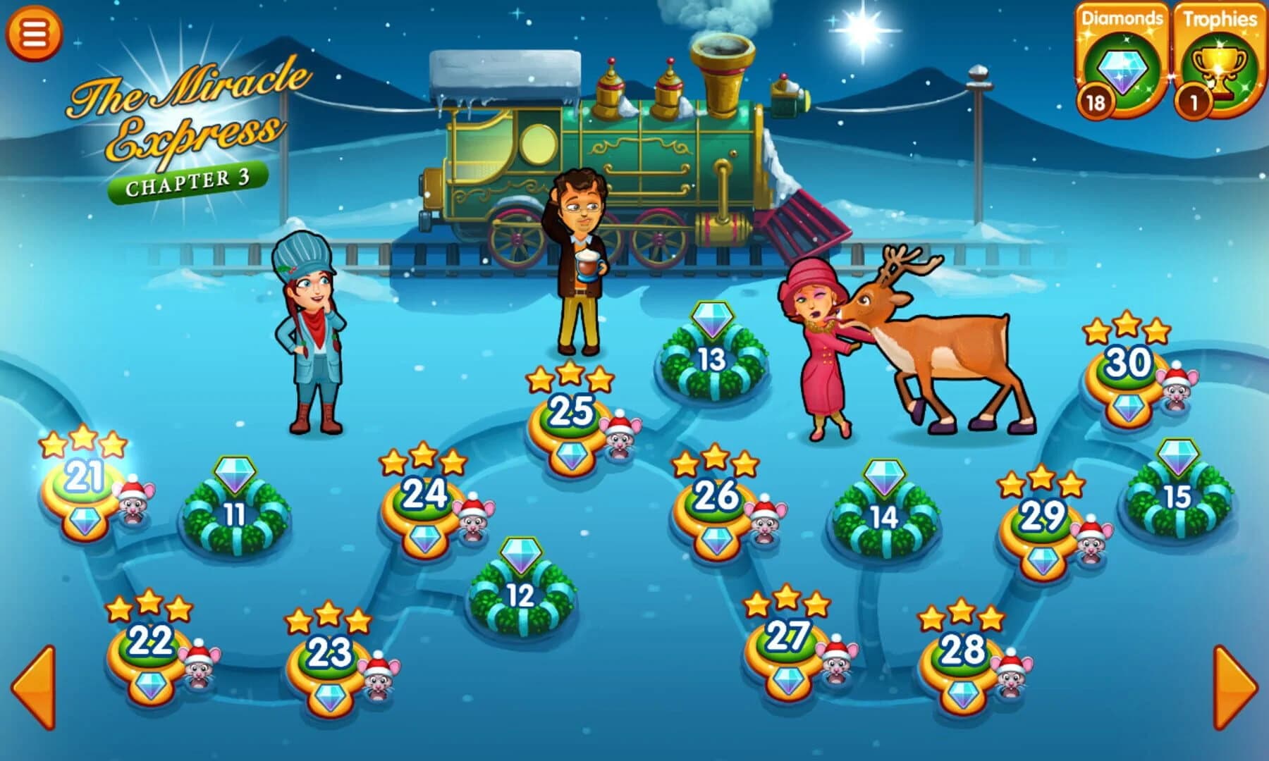 Delicious: Emily's Christmas Carol screenshot 1