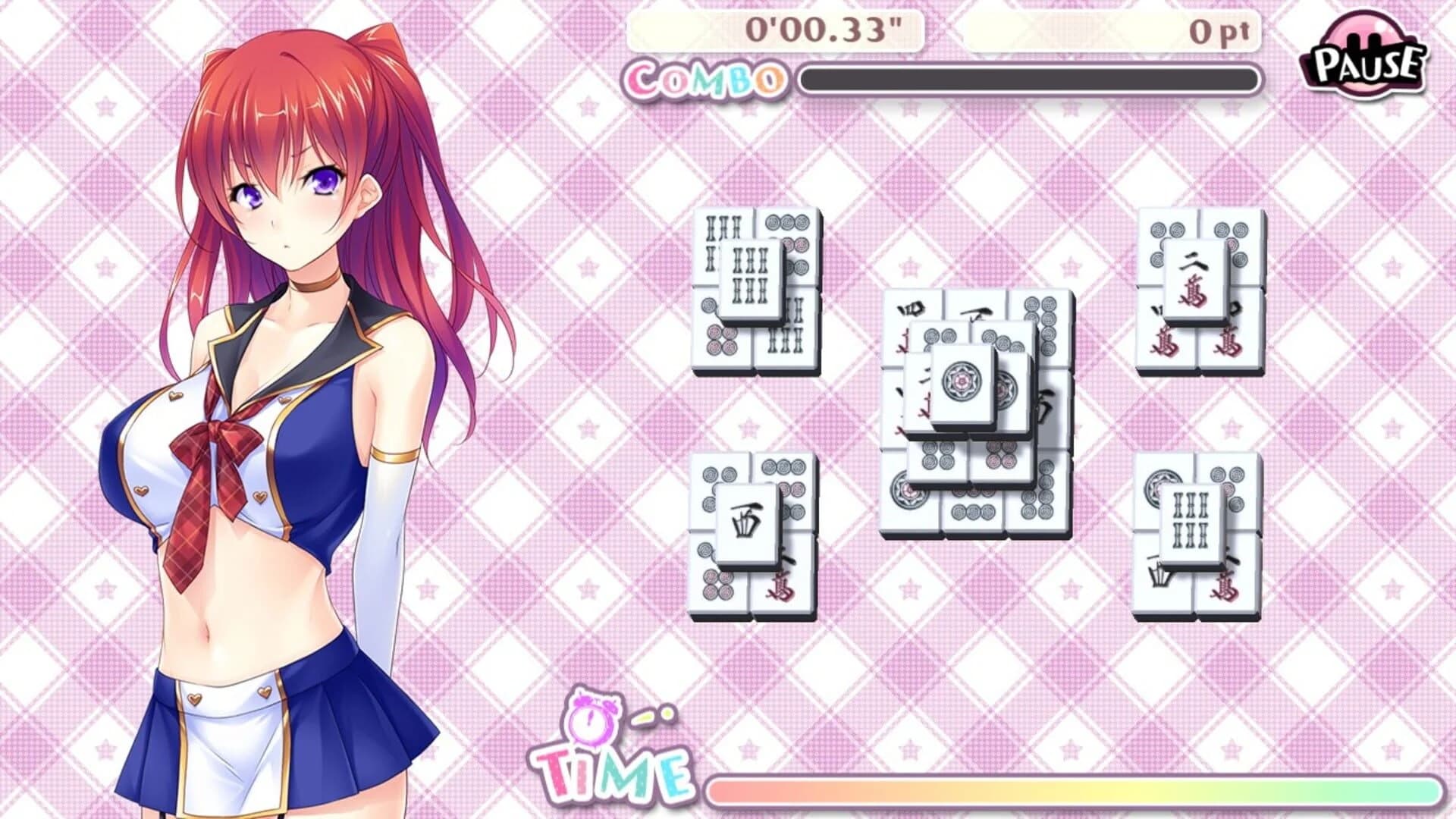 Delicious! Pretty Girls Mahjong Solitaire screenshot 5