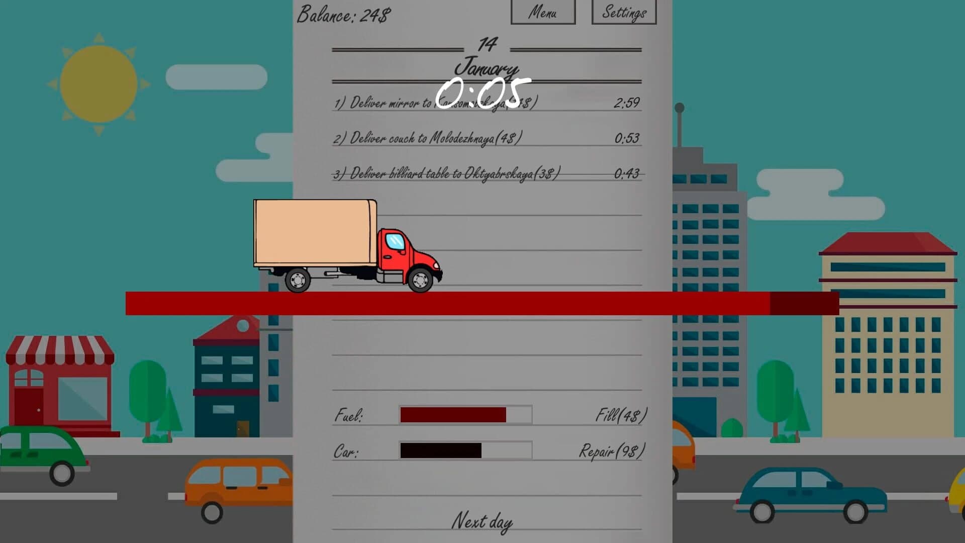 Delivery man simulator screenshot 5