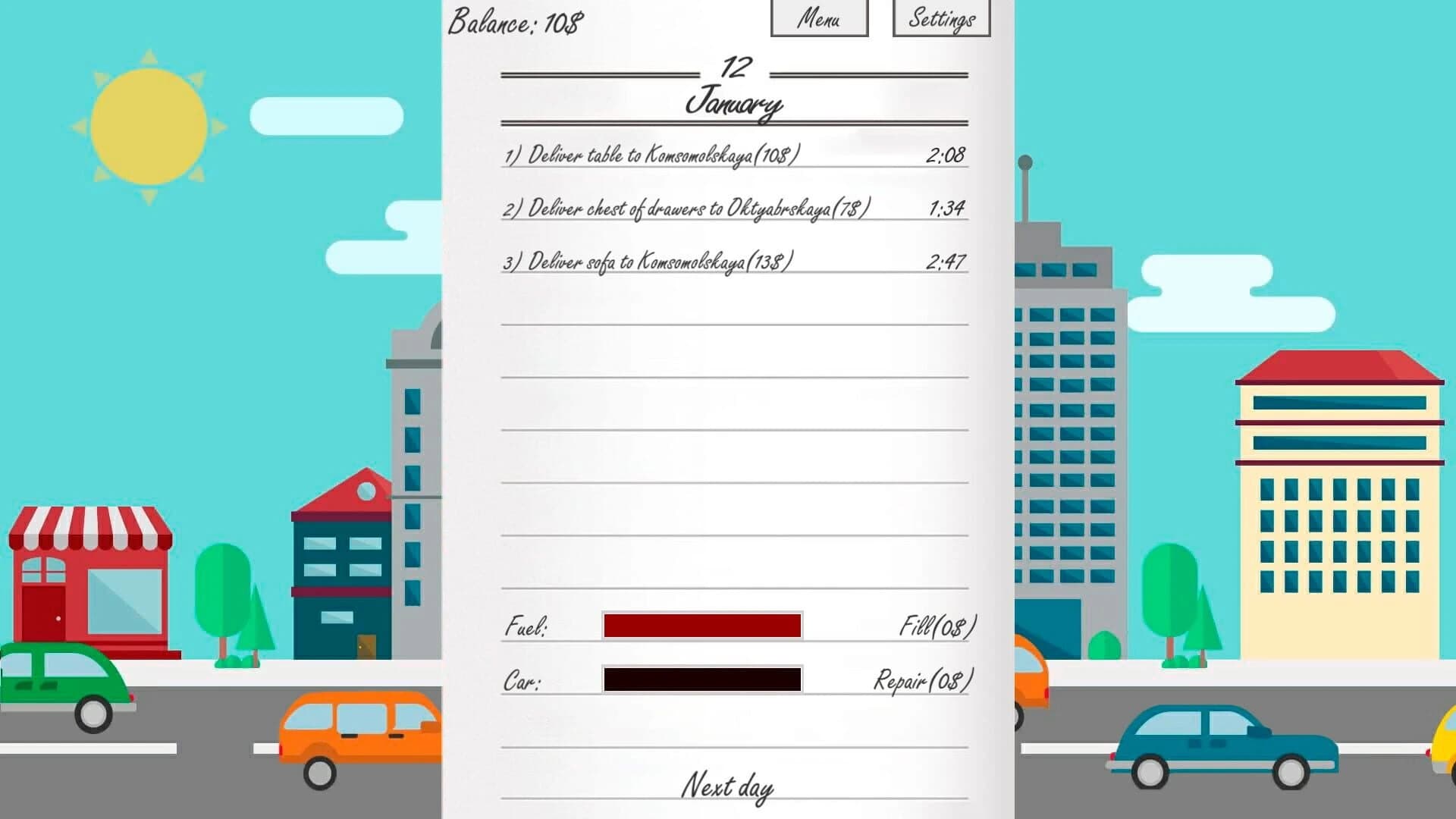 Delivery man simulator screenshot 2