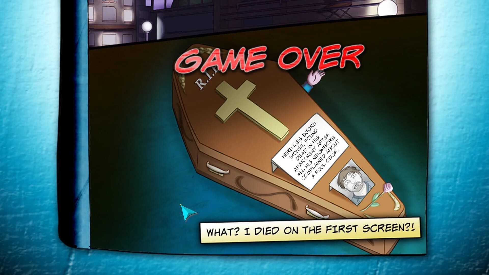 Demetrios: The Big Cynical Adventure screenshot 2