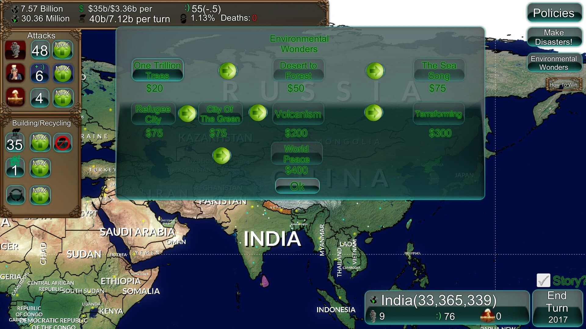 Depopulation screenshot 1
