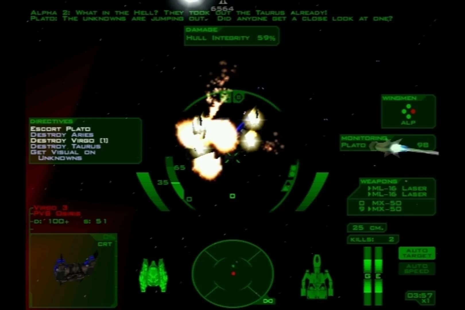 Descent: Freespace - The Great War screenshot 4