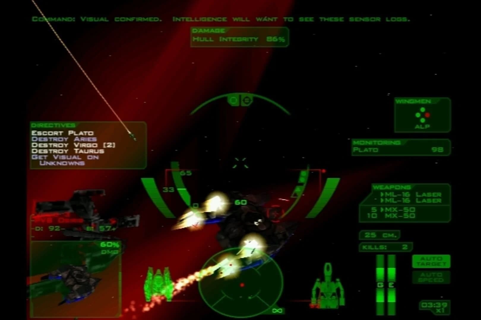 Descent: Freespace - The Great War screenshot 5