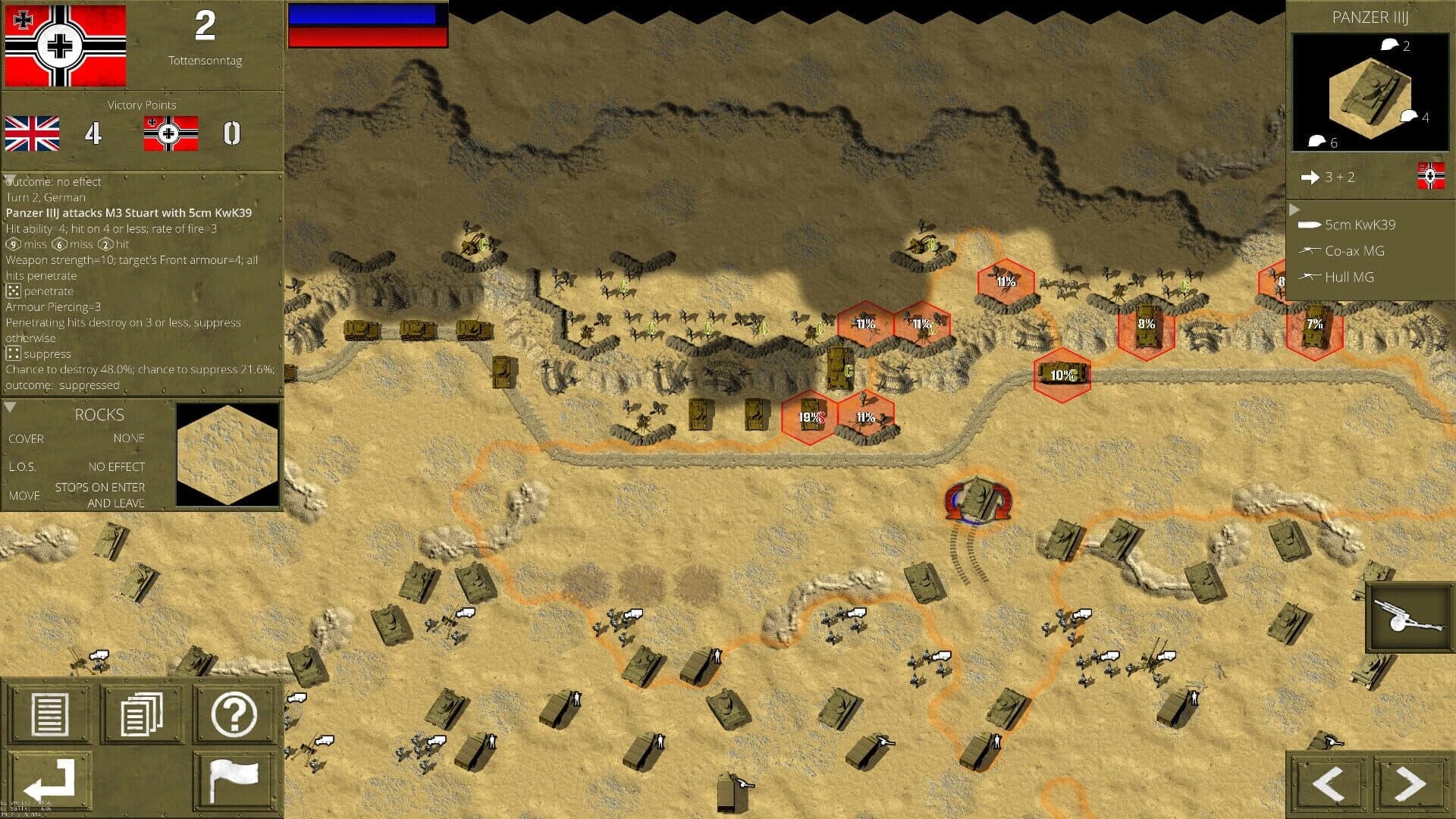 Desert War WWII screenshot 5