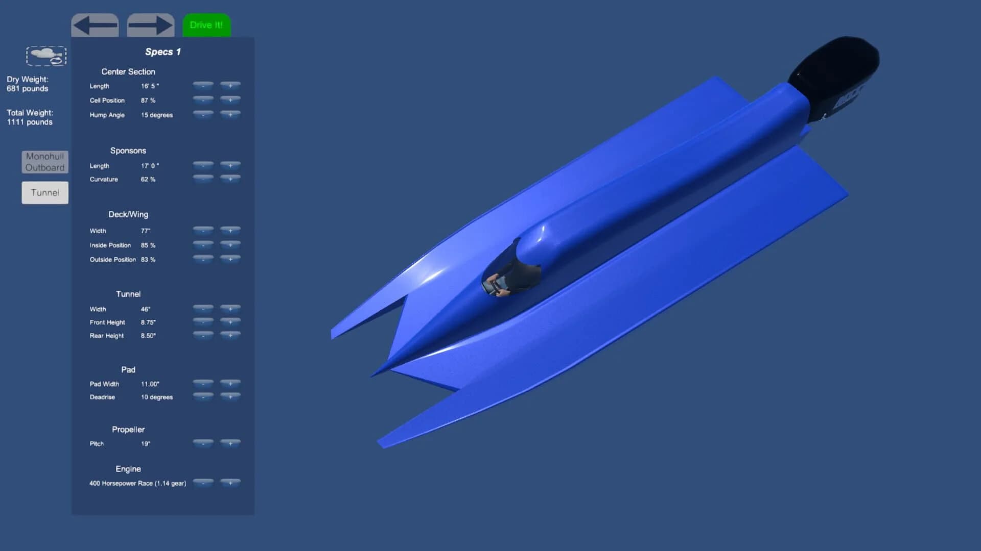 Design it, Drive it: Speedboats screenshot 4