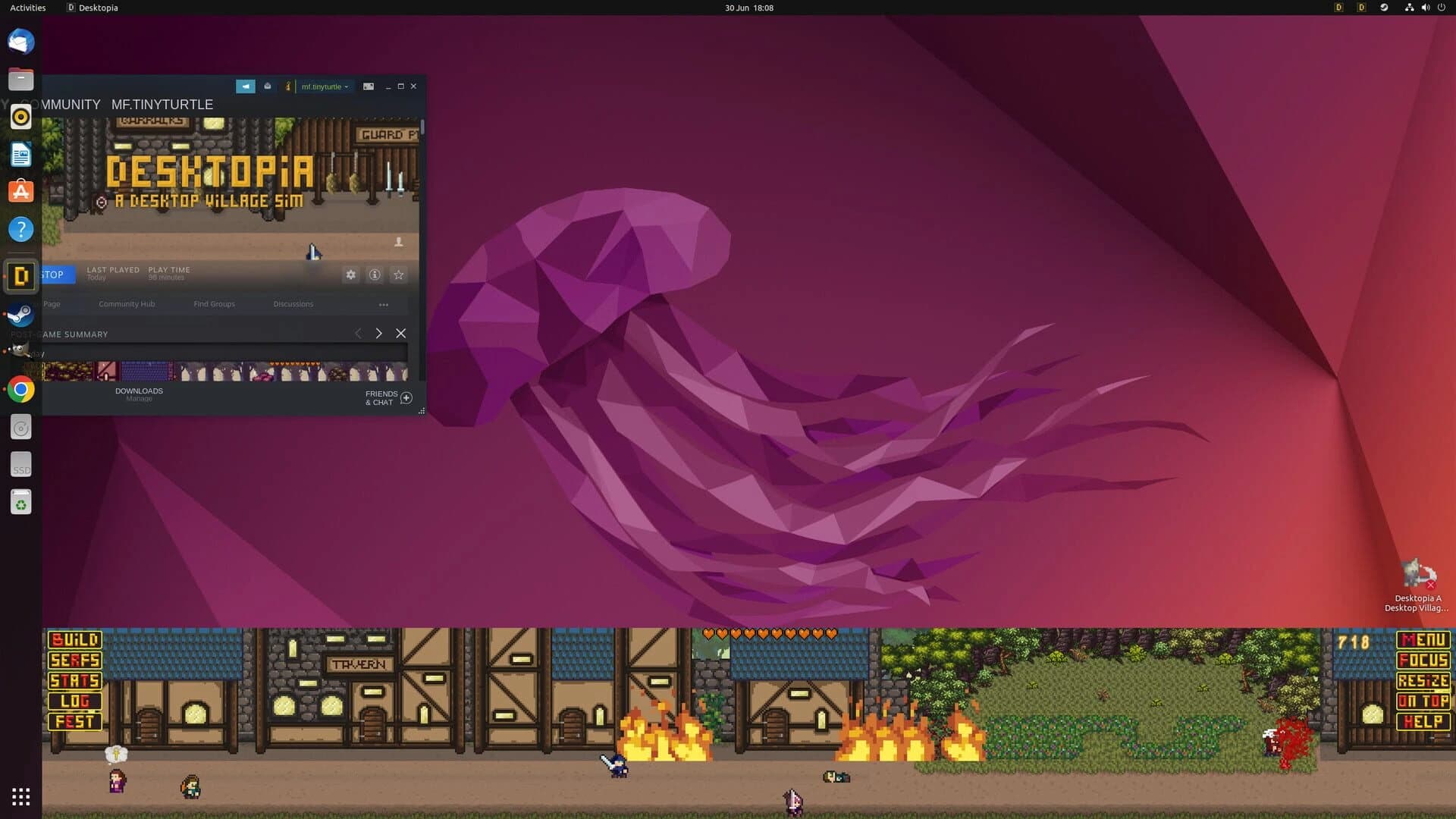 Desktopia: A Desktop Village Simulator screenshot 2