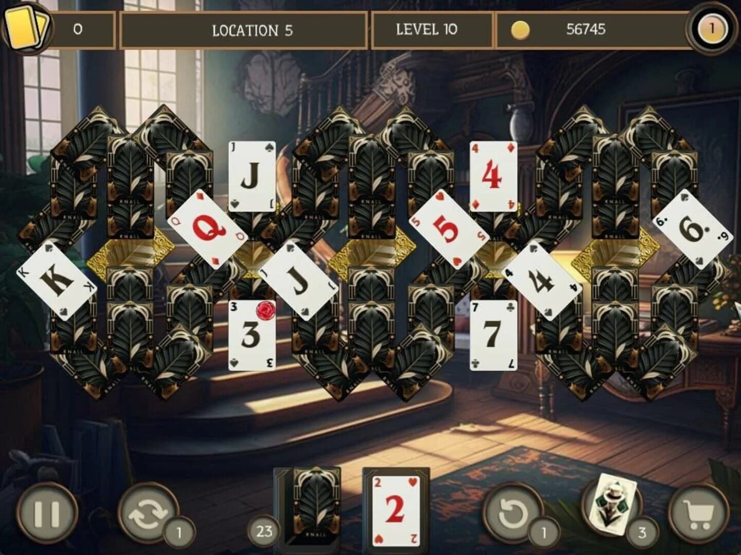 Detective Solitaire: Butler Story 2 screenshot 5