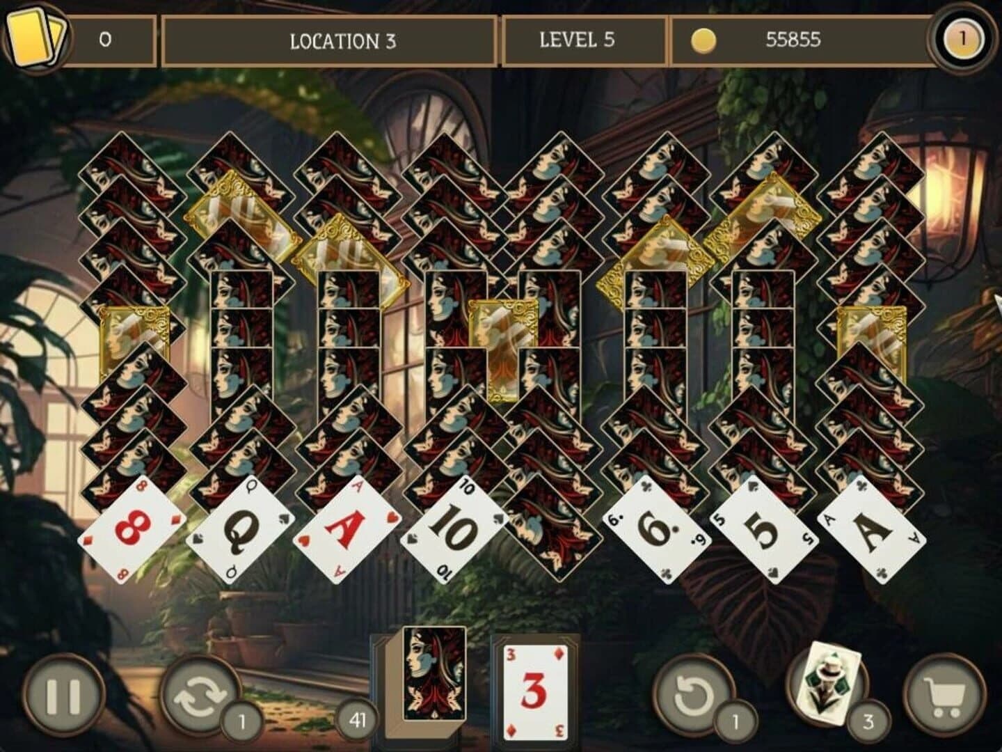 Detective Solitaire: Butler Story 3 screenshot 3