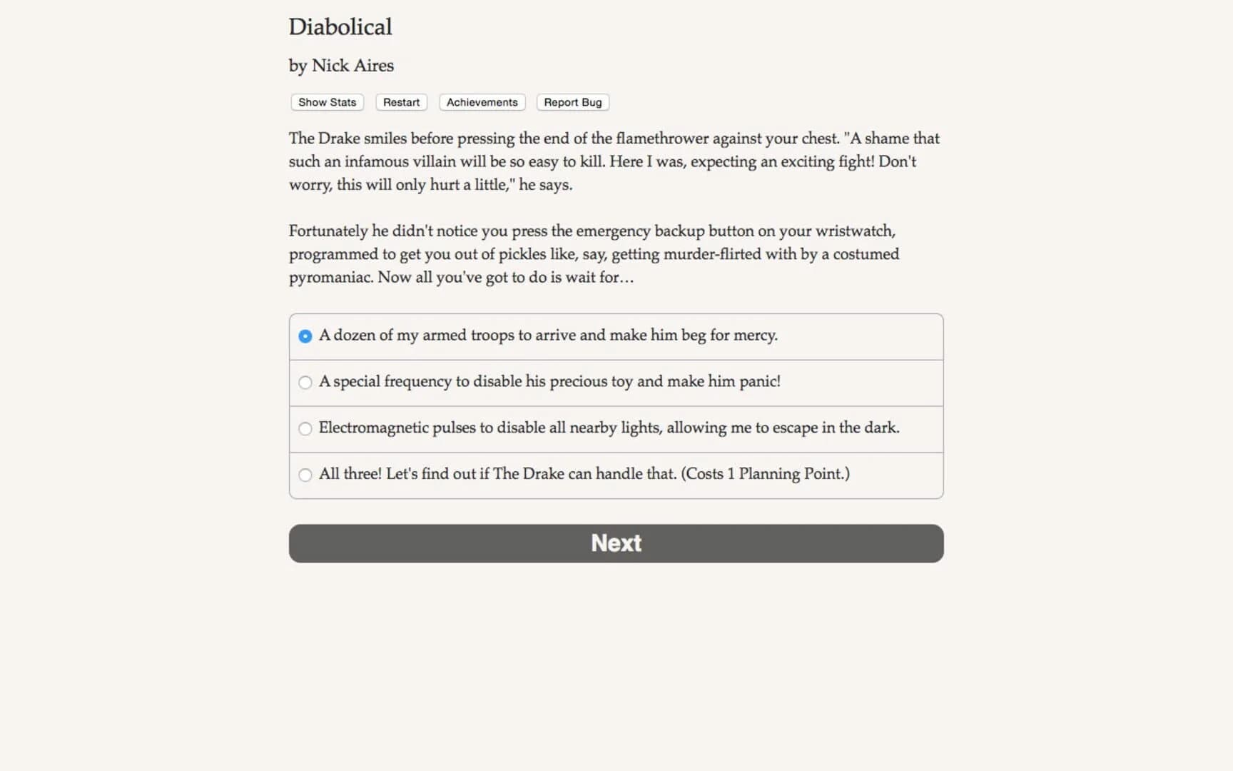 Diabolical screenshot 1