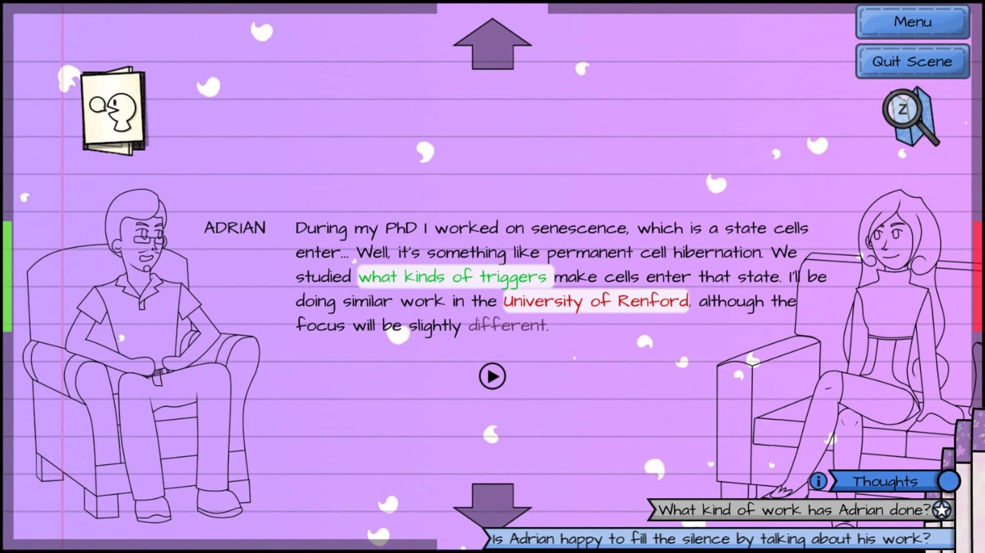 Dialogue: A Writer's Story screenshot 3