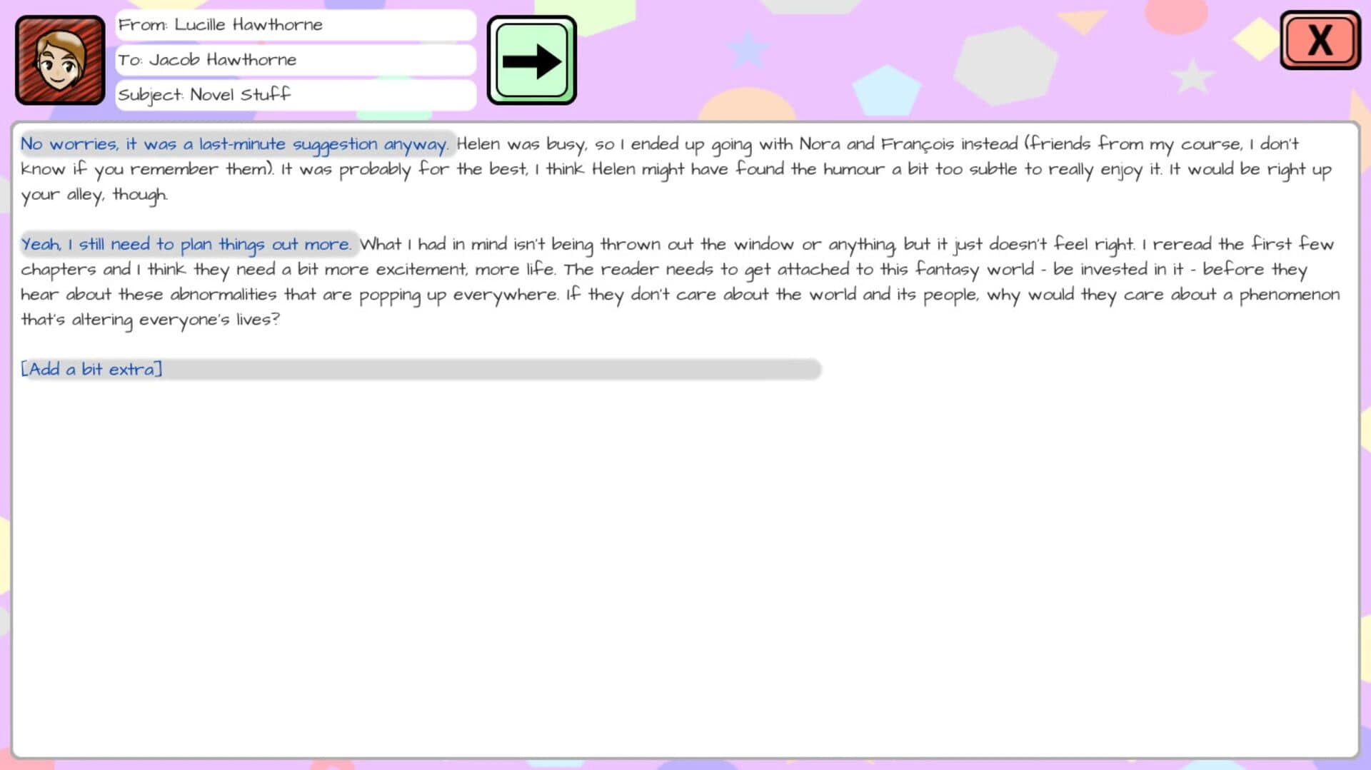 Dialogue: A Writer's Story screenshot 4