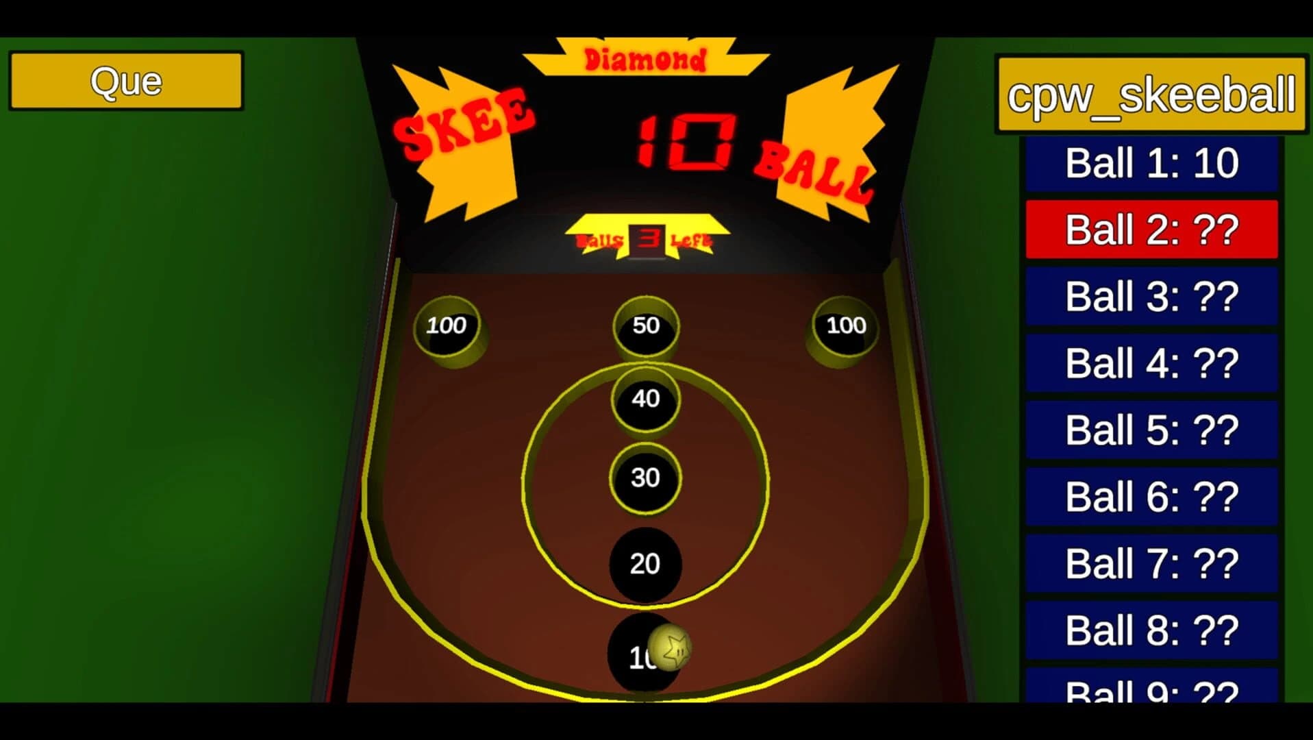 Diamond Skee-Ball screenshot 2