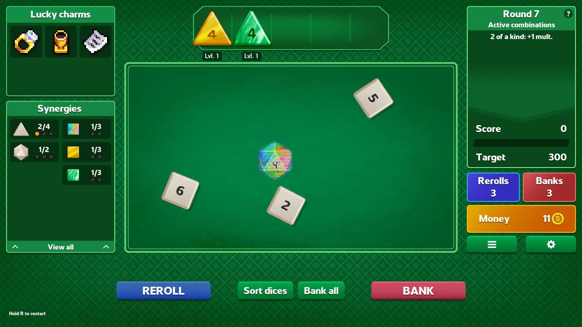 Dice Dice Baby screenshot 2