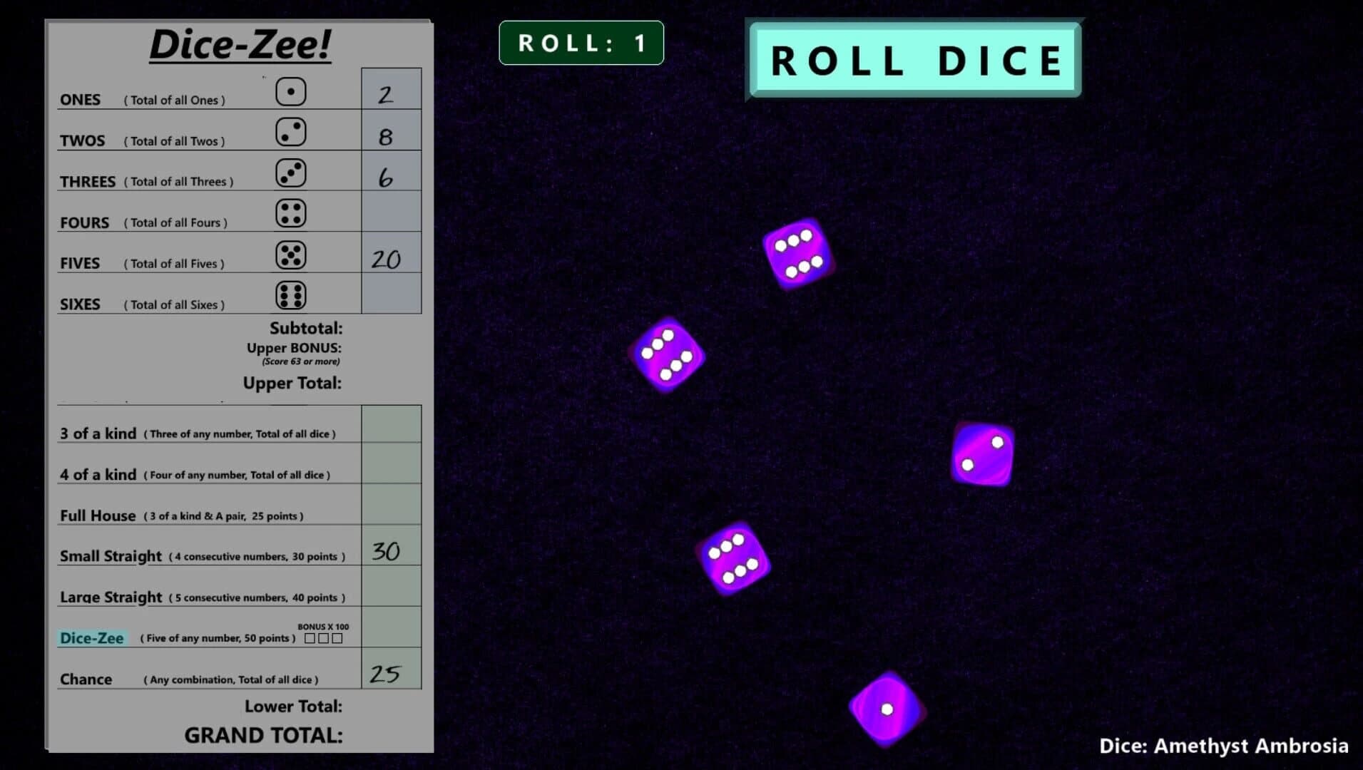 Dice-Zee! screenshot 5