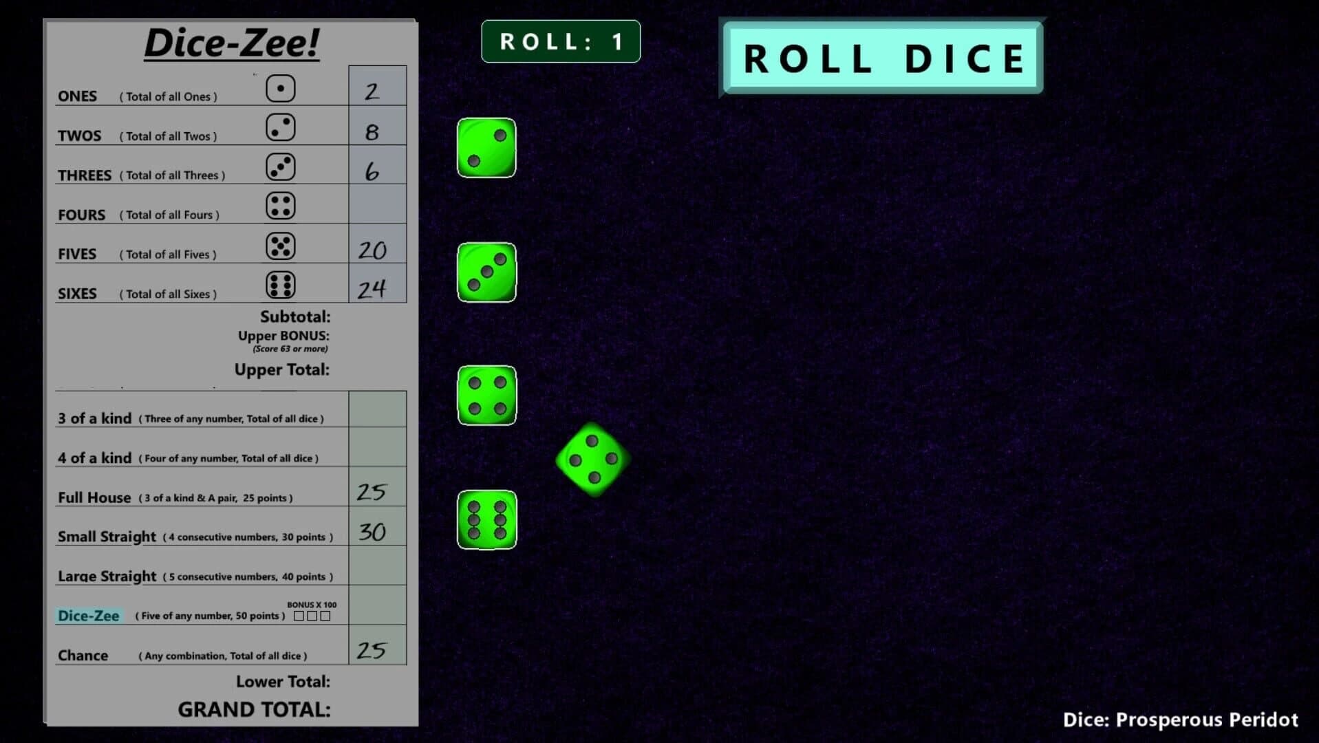 Dice-Zee! screenshot 1