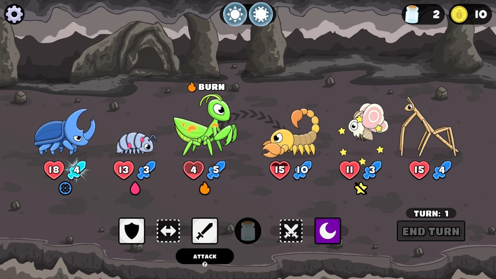 Dicey Bugs screenshot 1