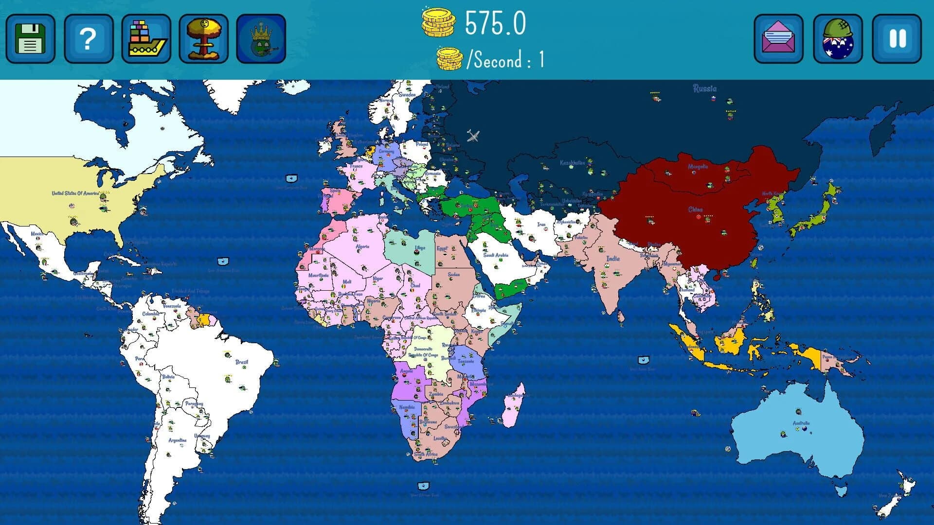 Dictators:No Peace Countryballs screenshot 3