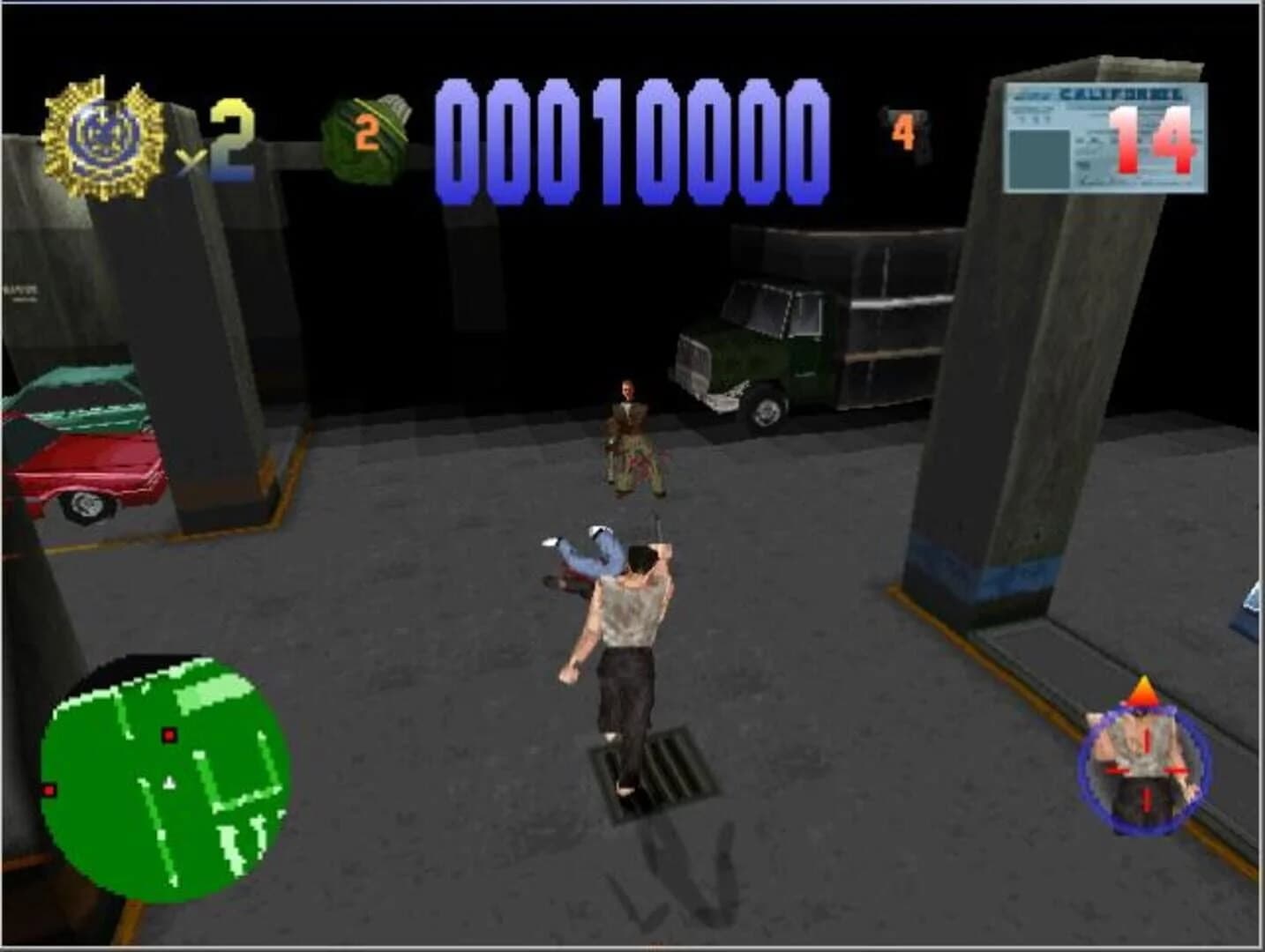 Die Hard Trilogy screenshot 2