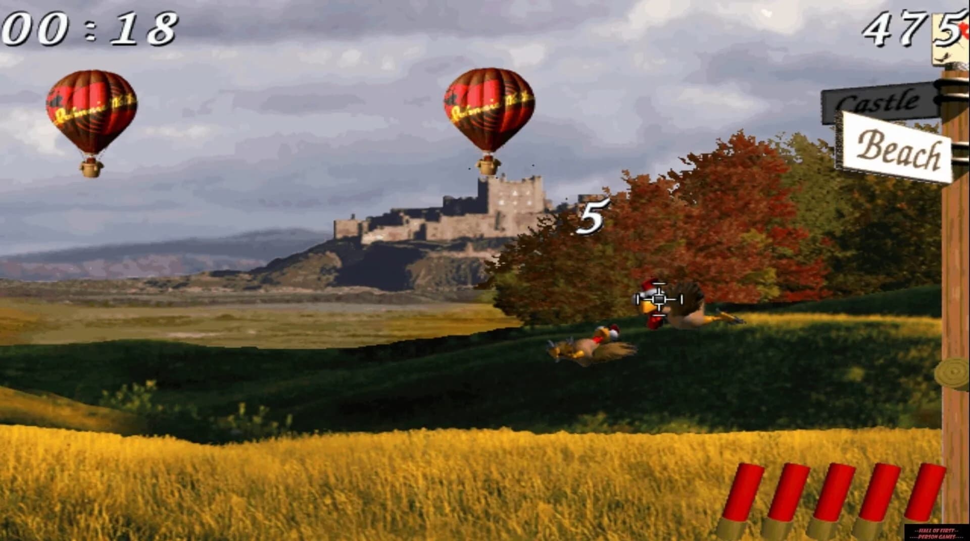 Die Original Moorhuhn Jagd screenshot 2