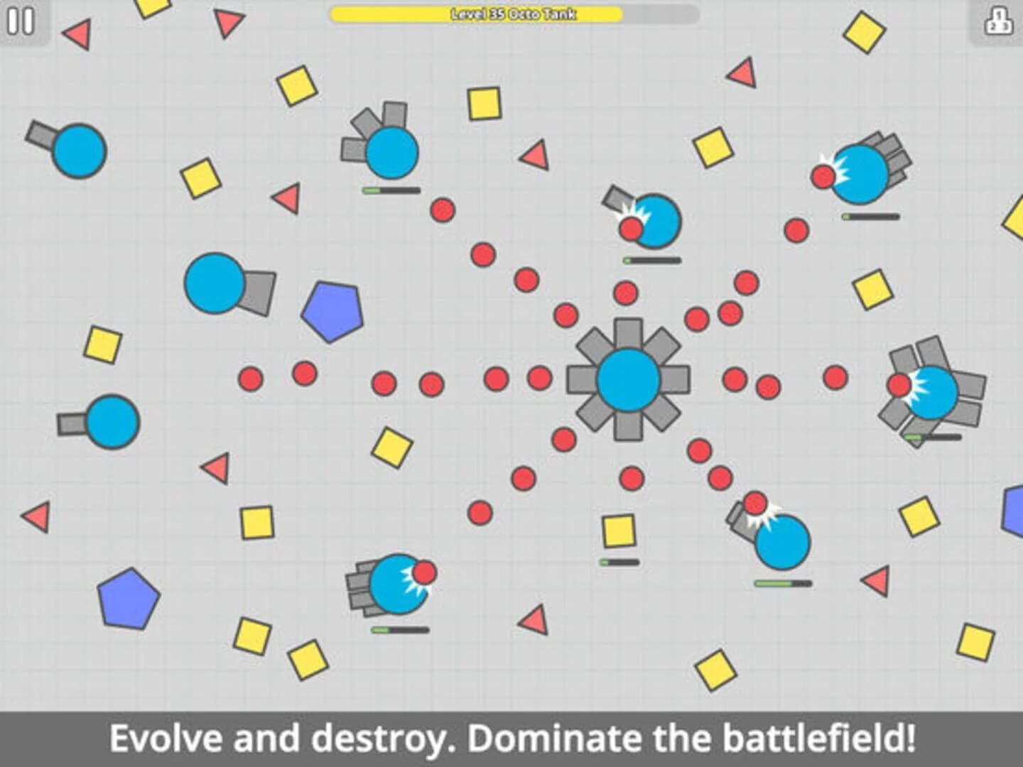 Diep.io screenshot 3