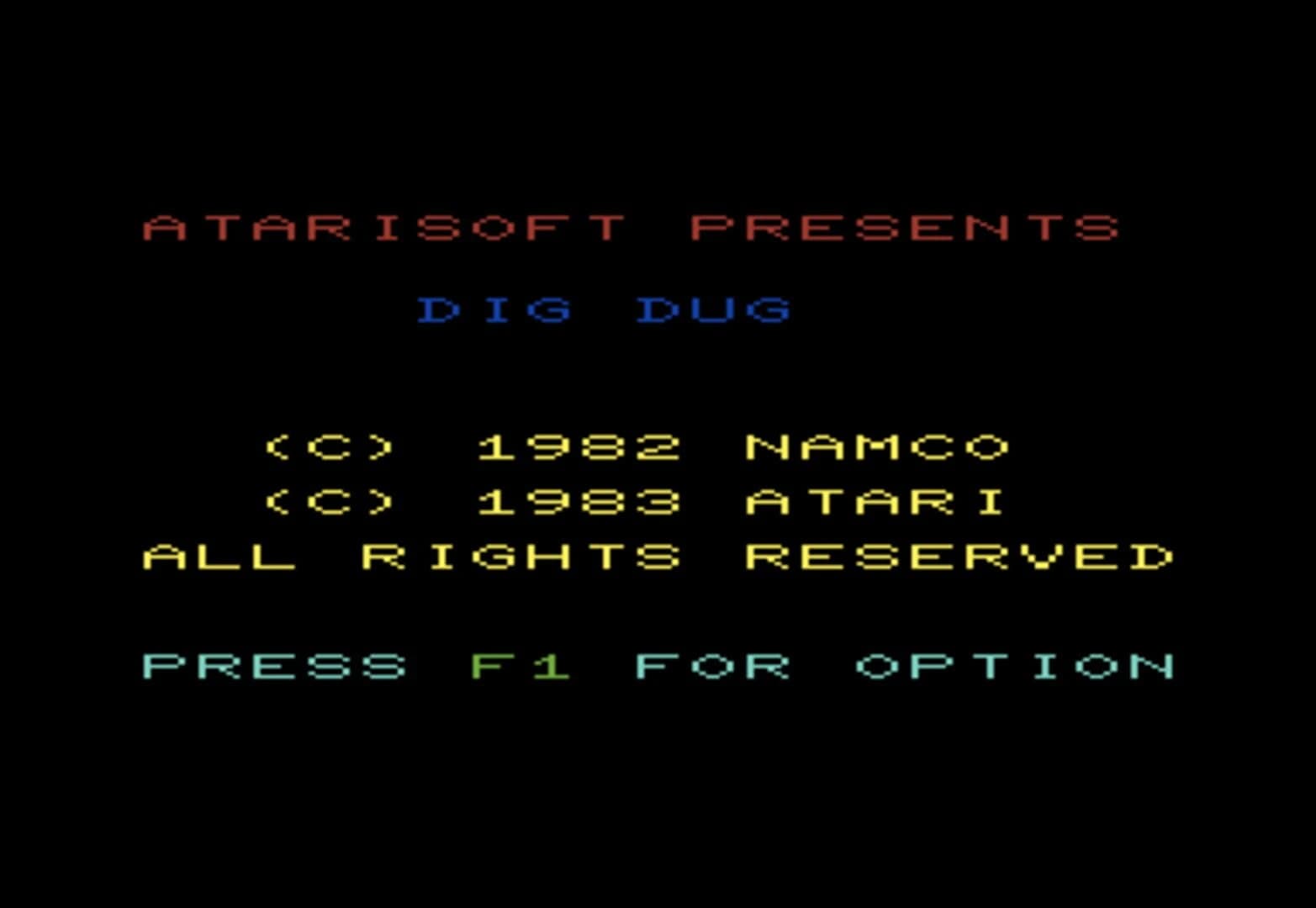 Dig Dug screenshot 1