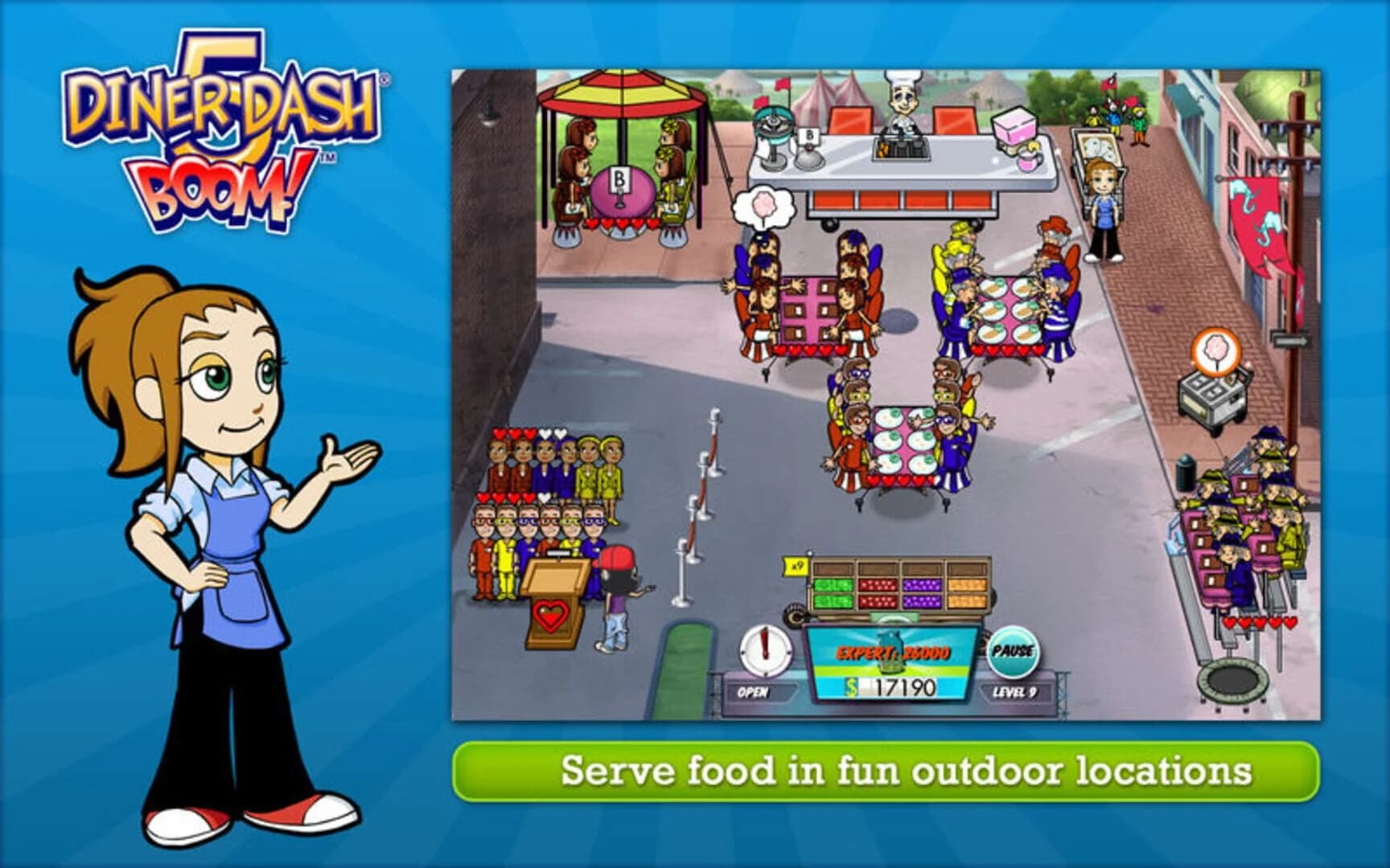 Diner Dash 5: Boom! screenshot 3