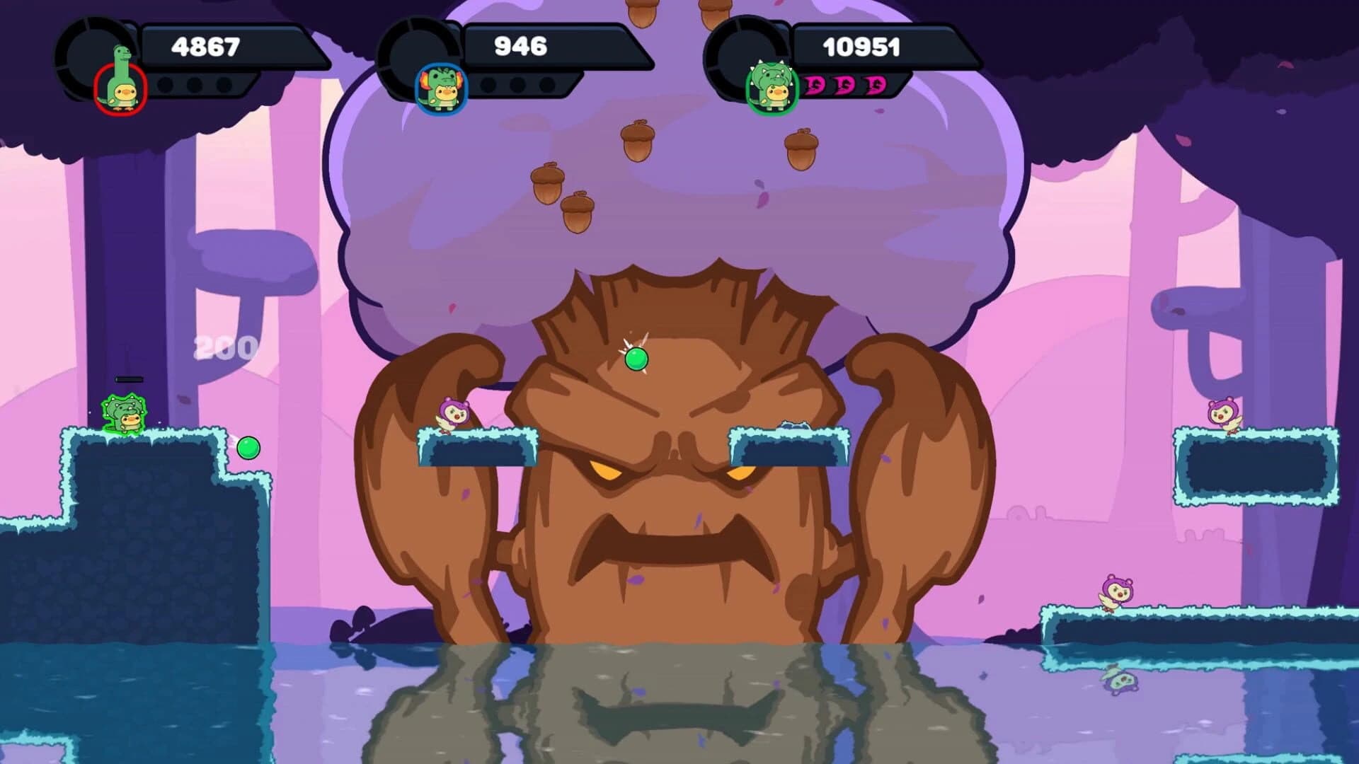Dino-Ducks Dash screenshot 1