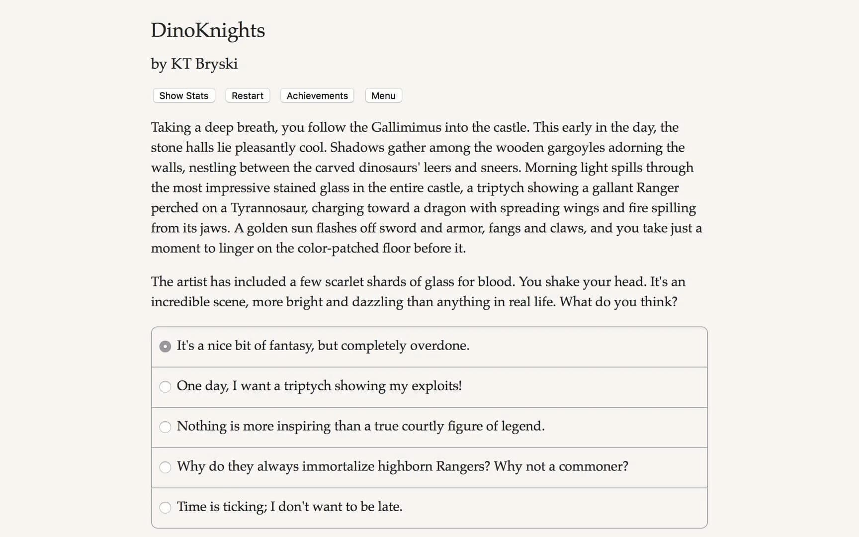 DinoKnights screenshot 1