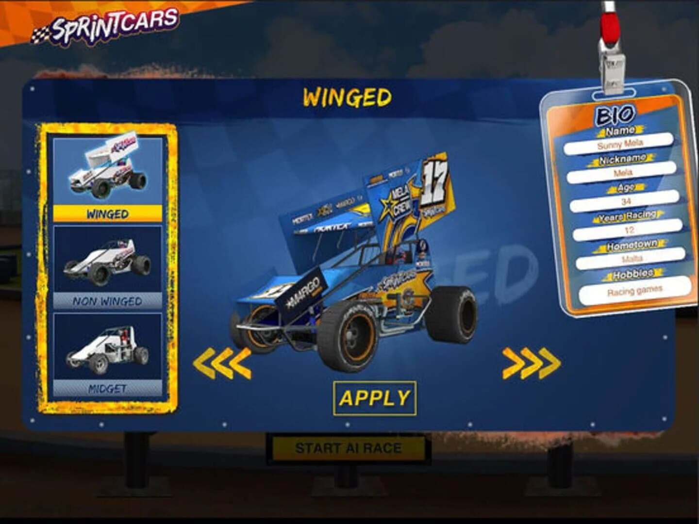 Dirt Trackin Sprint Cars screenshot 1