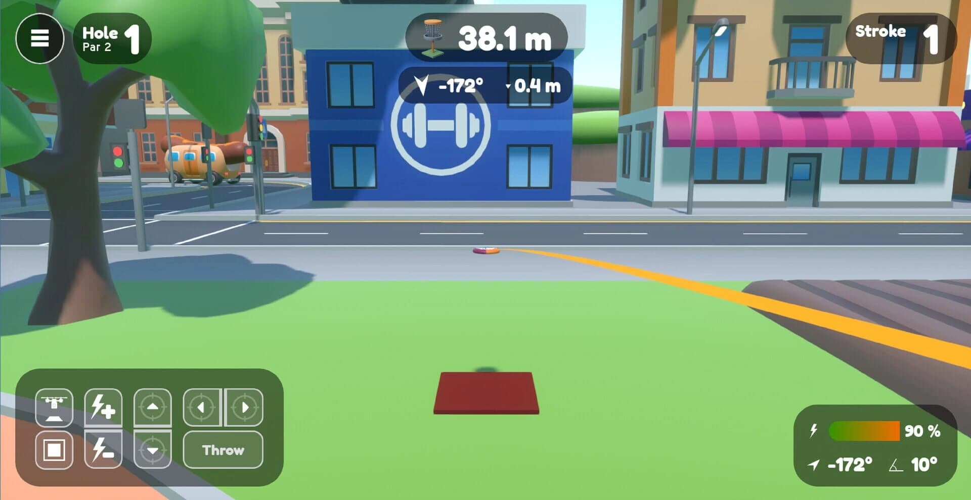 Disc Golf City screenshot 4