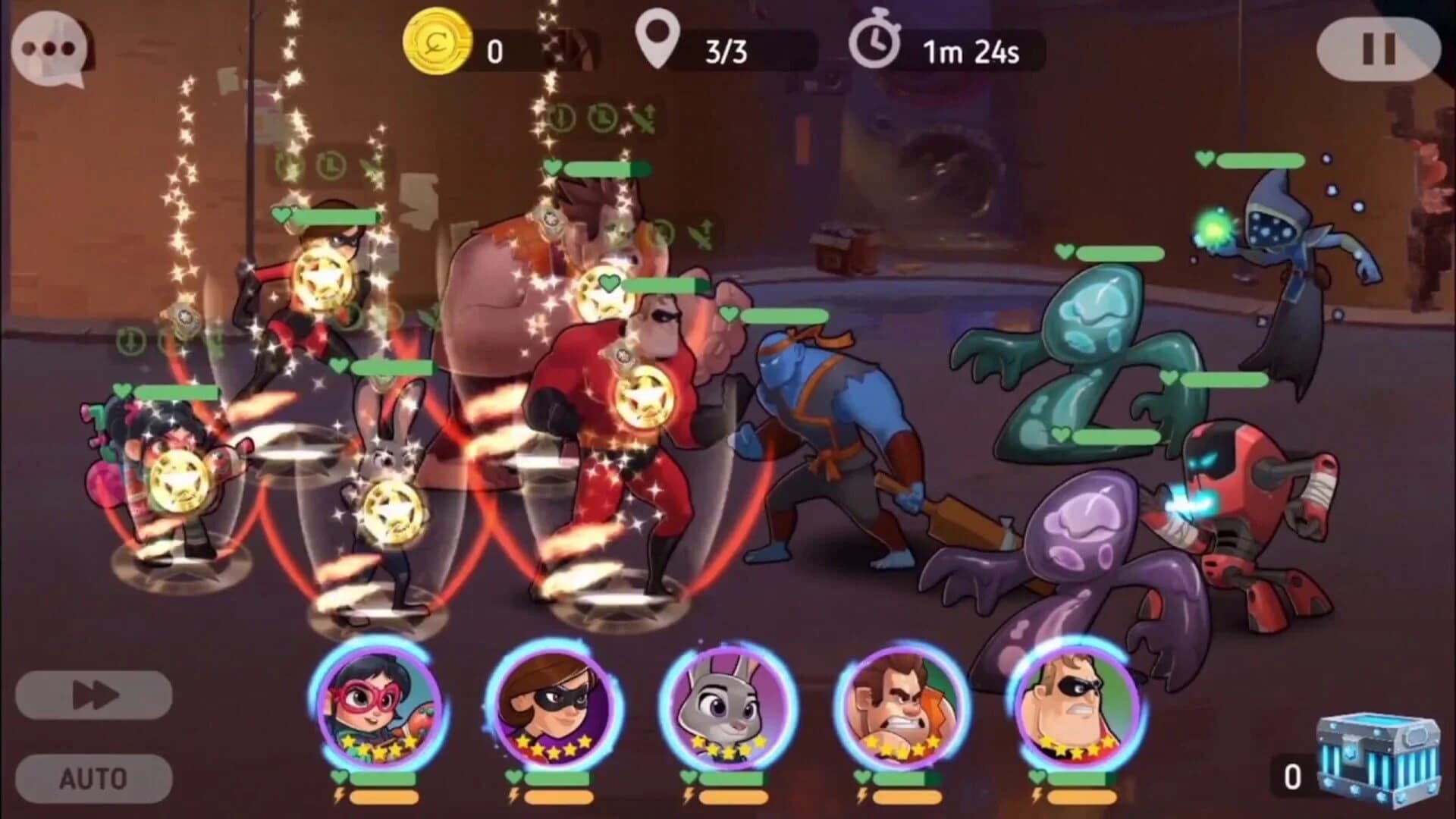 Disney Heroes: Battle Mode screenshot 2