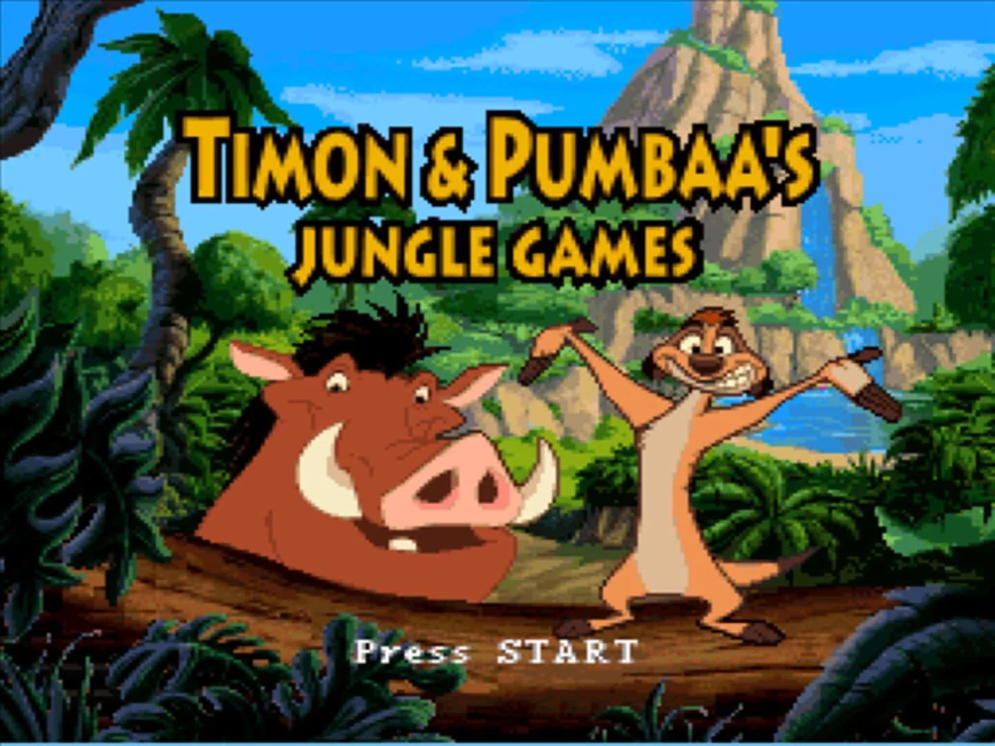 Disney's Timon & Pumbaa's Jungle Games screenshot 5