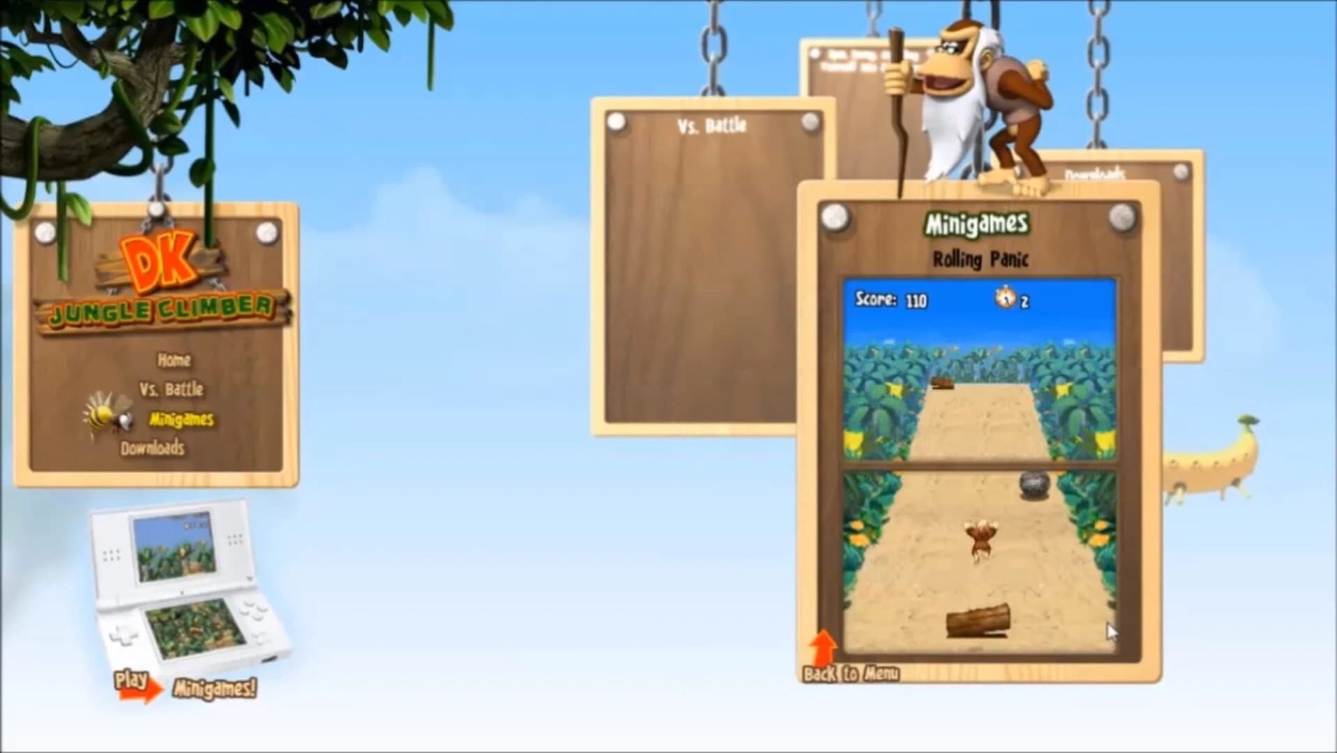 DK: Jungle Climber - Rolling Panic screenshot 1