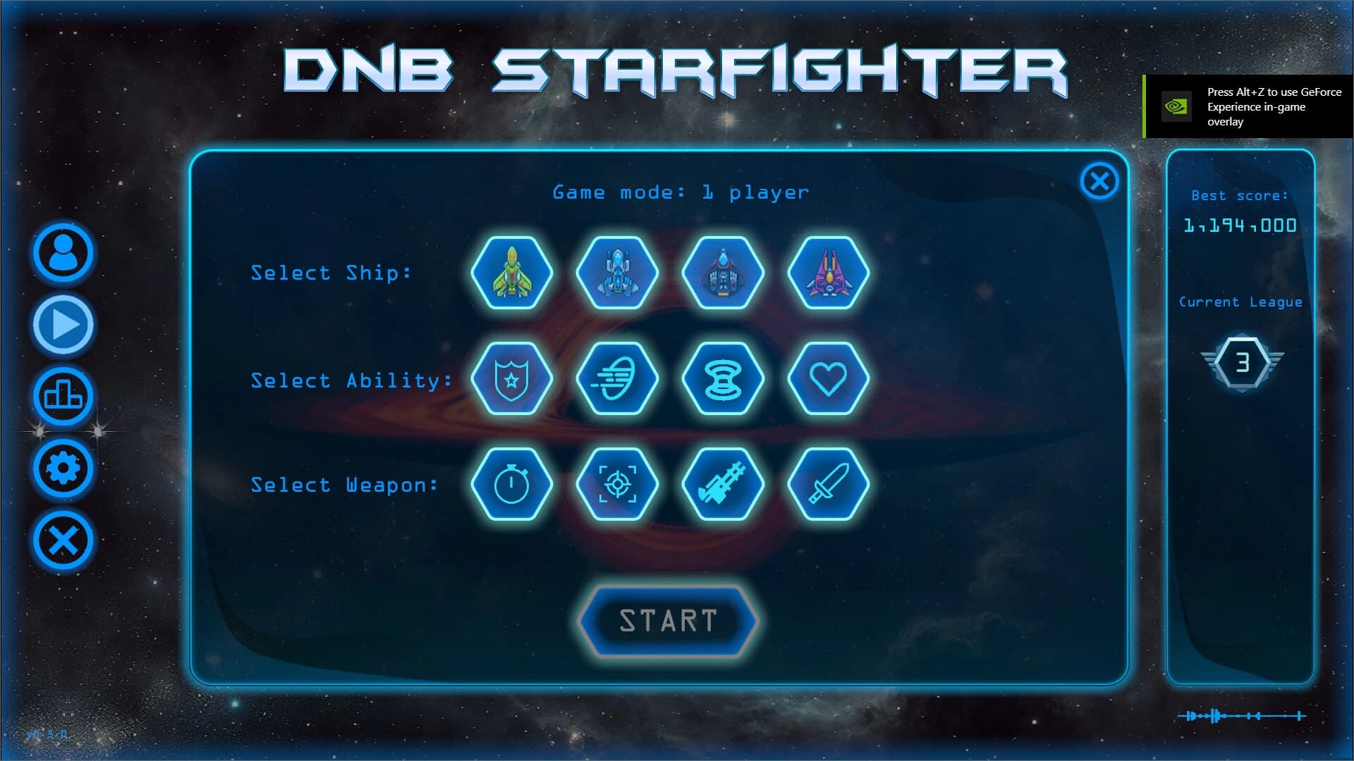 DnB Starfighter screenshot 4