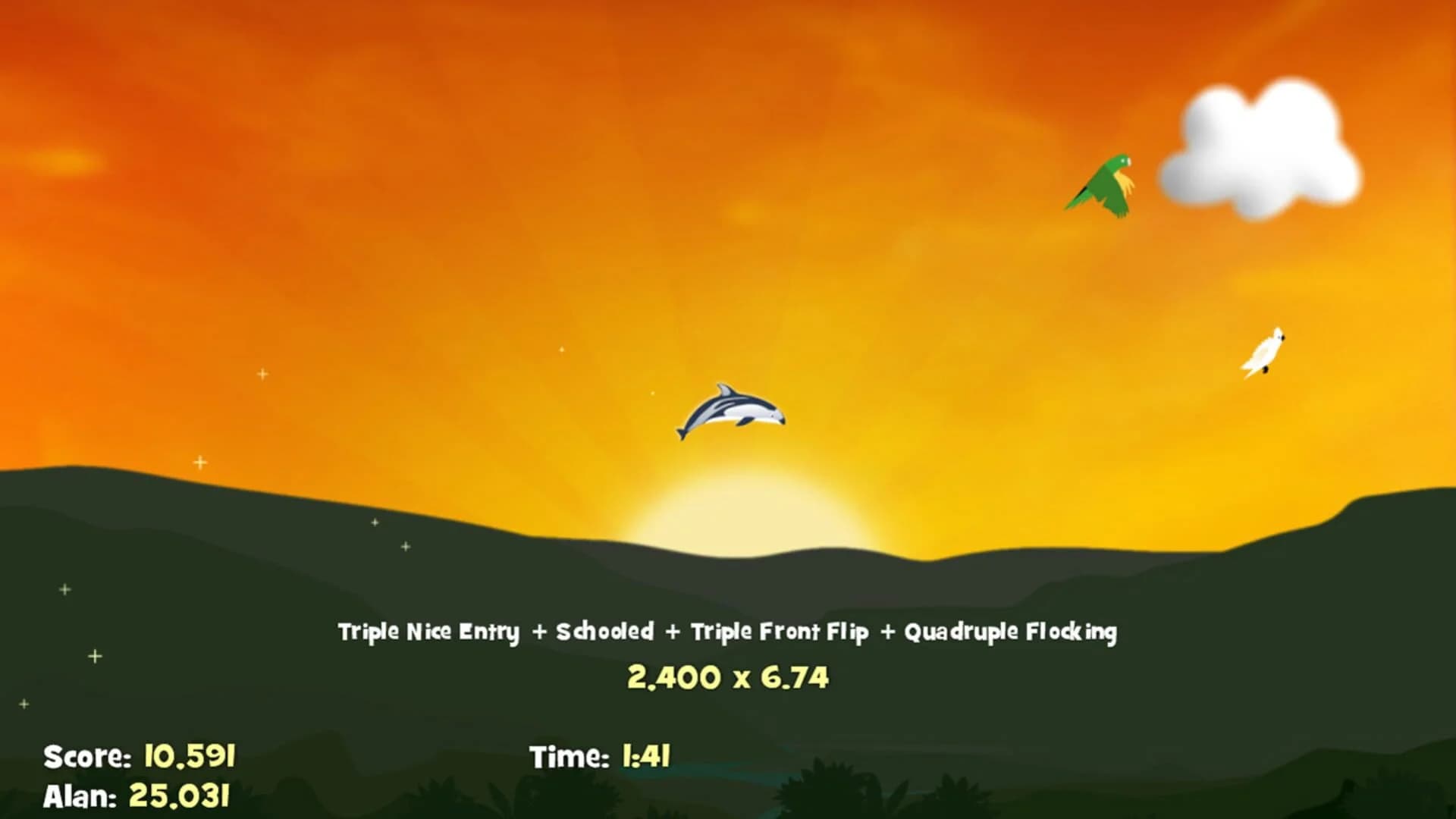 Dolphin Up screenshot 2
