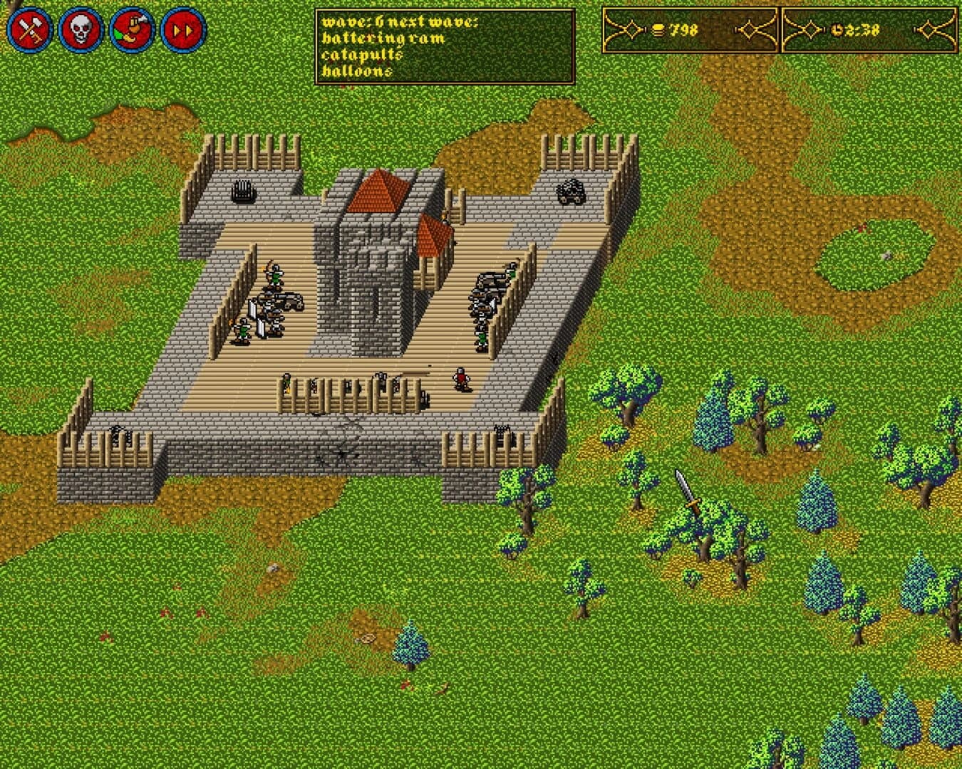 Donjon Defense screenshot 1