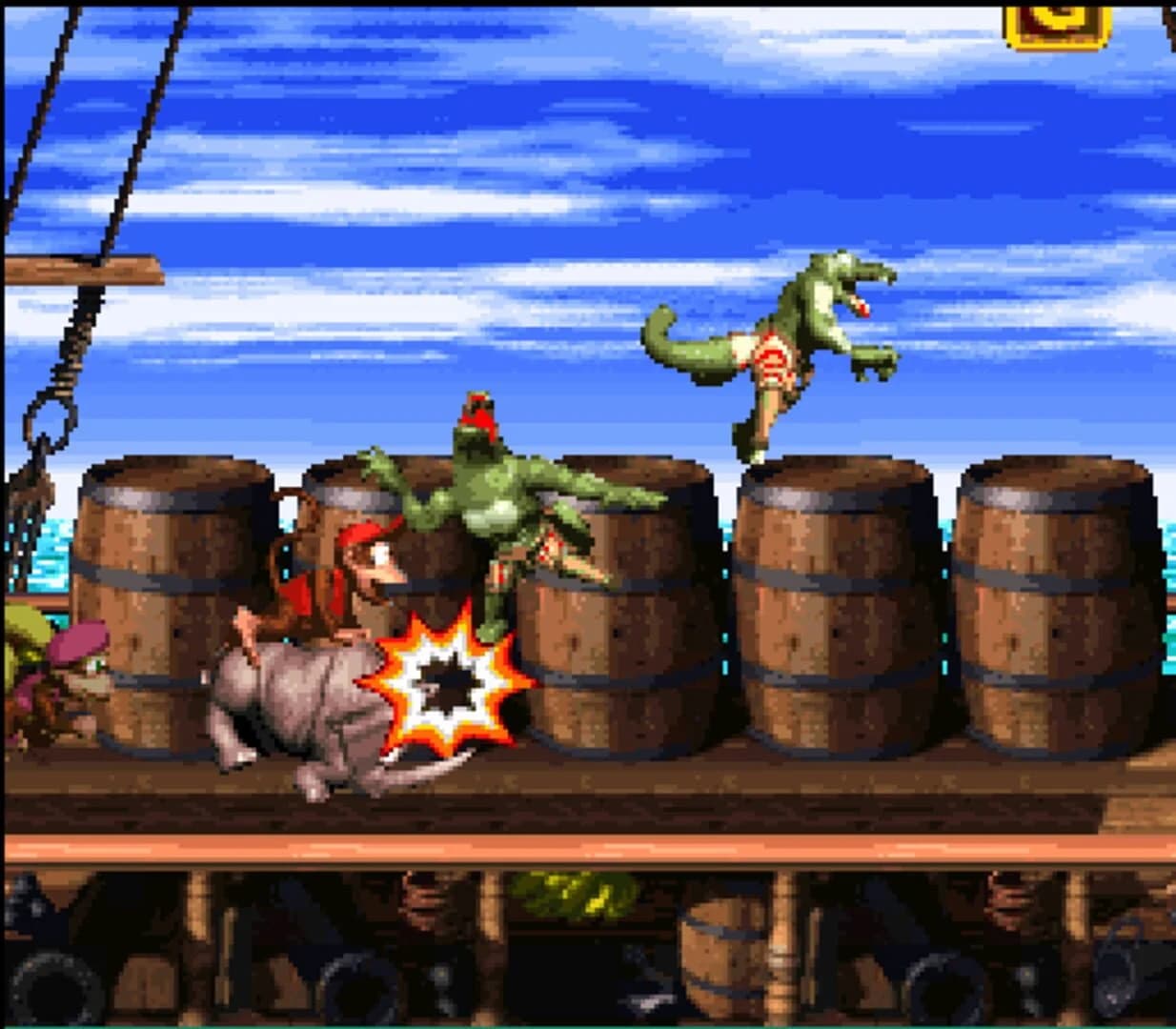 Donkey Kong Country 2: Diddy's Kong Quest screenshot 1
