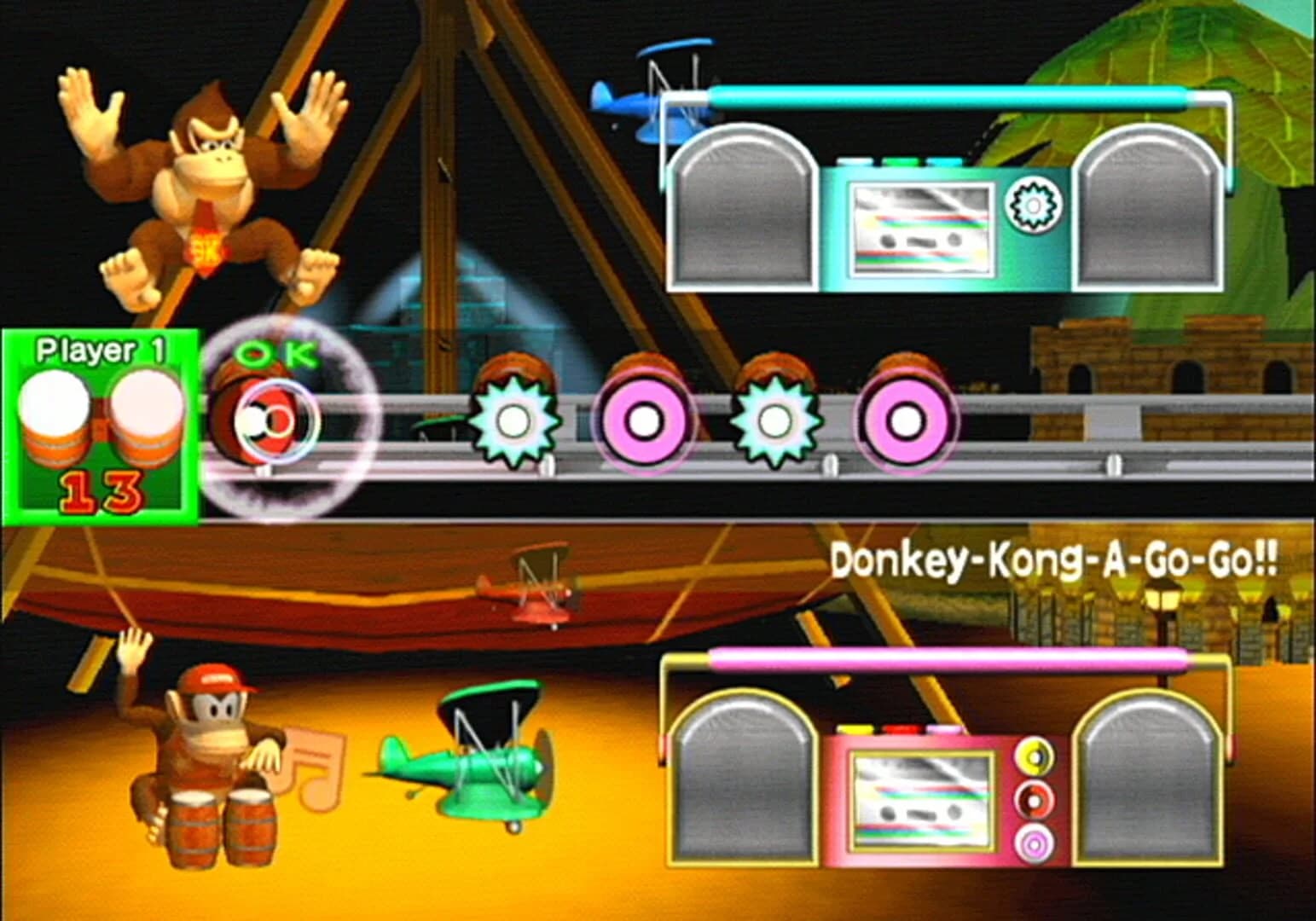 Donkey Konga 2: Hit Song Parade! screenshot 1