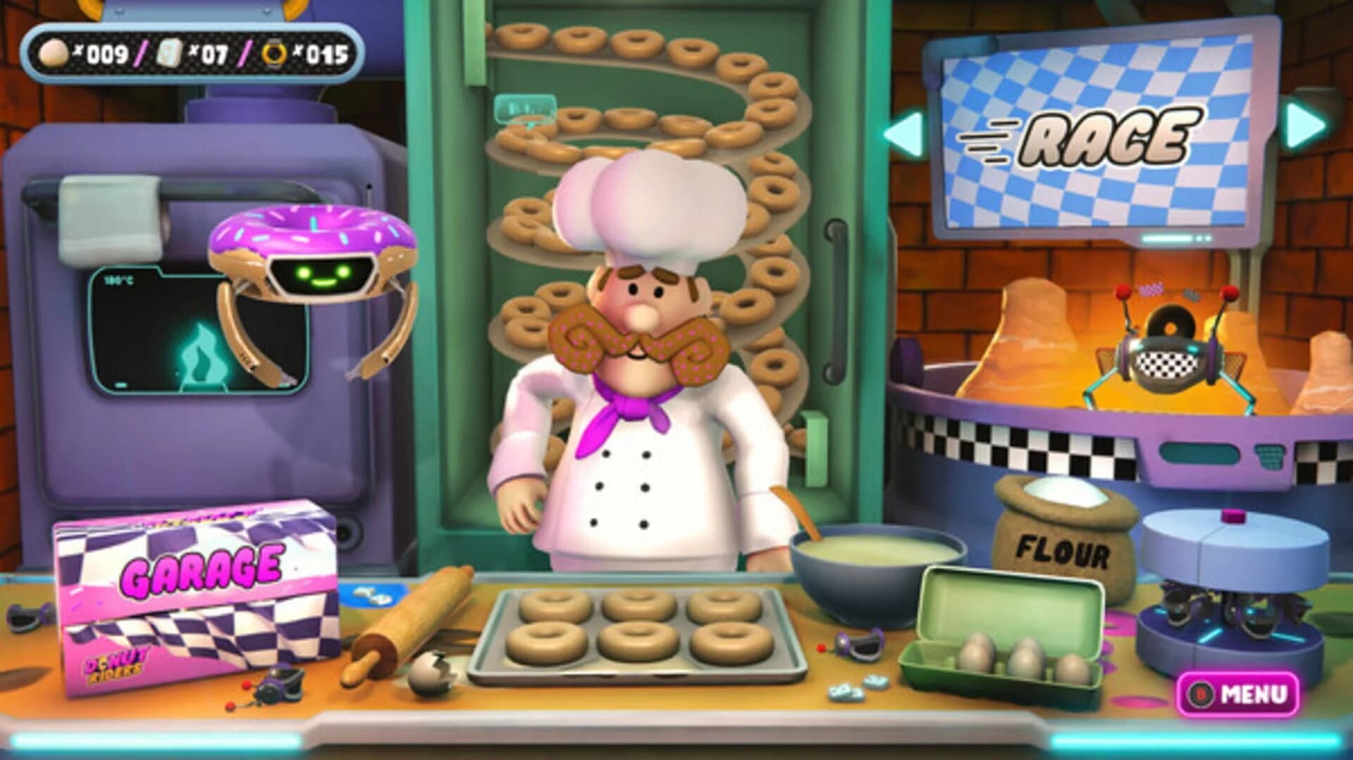 Donut Riders screenshot 1