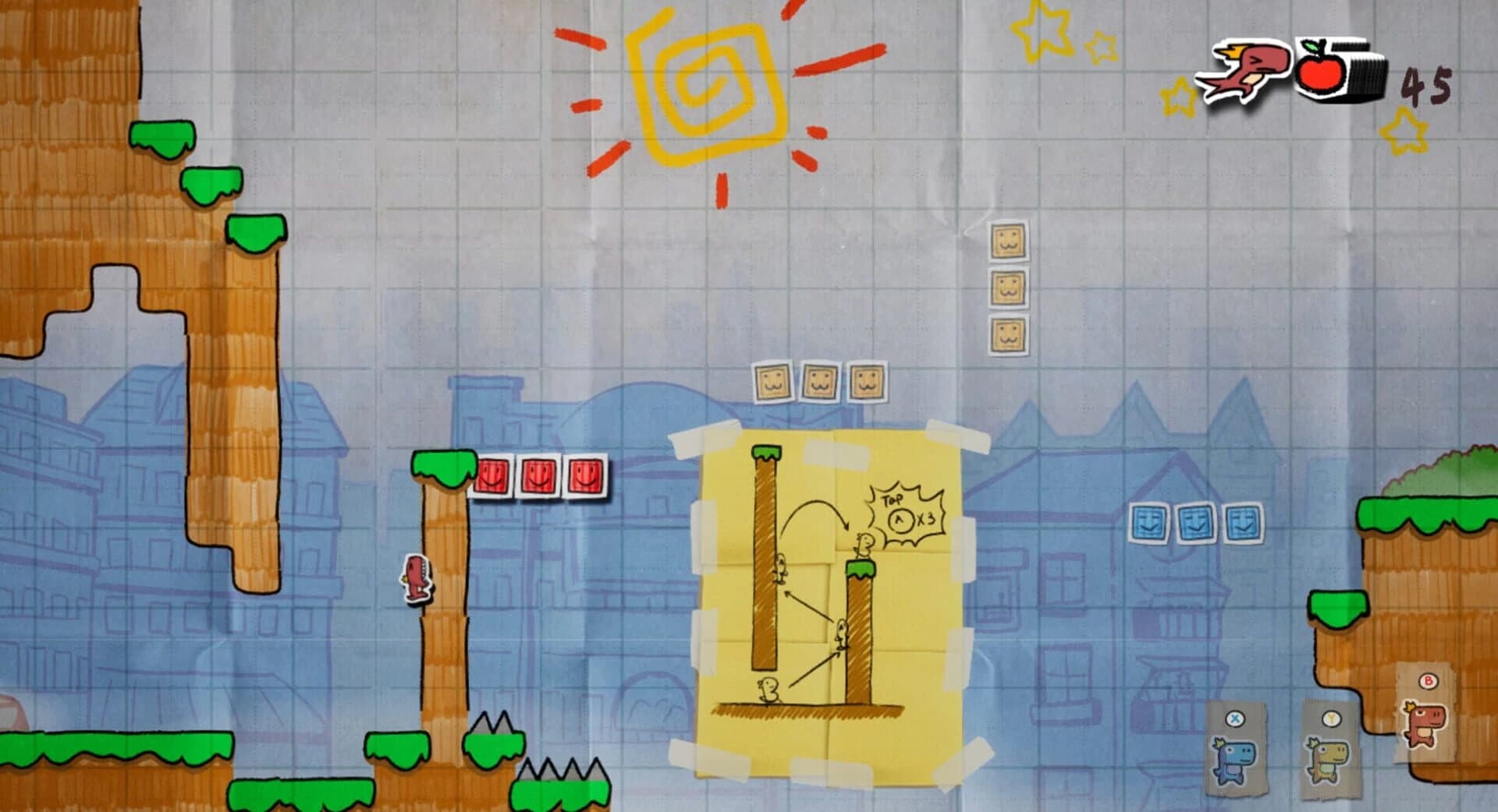 Doodle Adventure of Chameleon screenshot 3