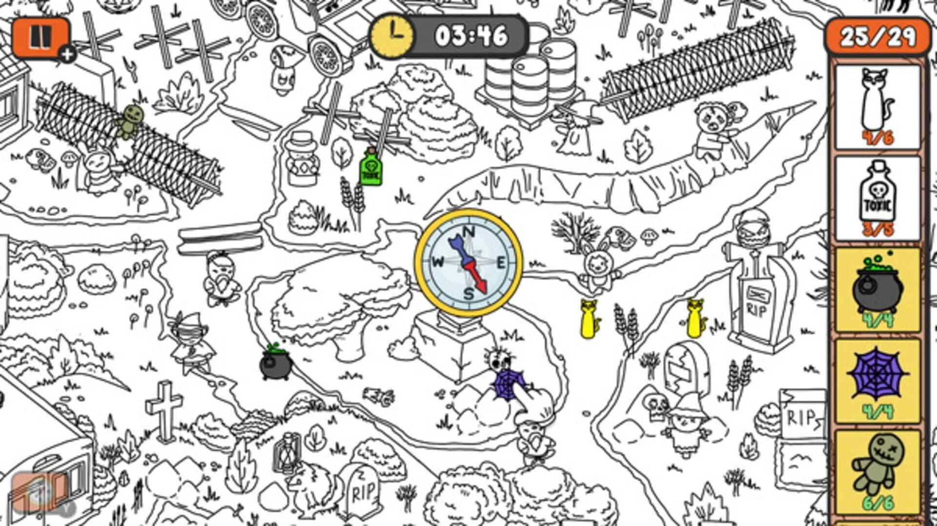 Doodle Hunt: Halloween Rush screenshot 3