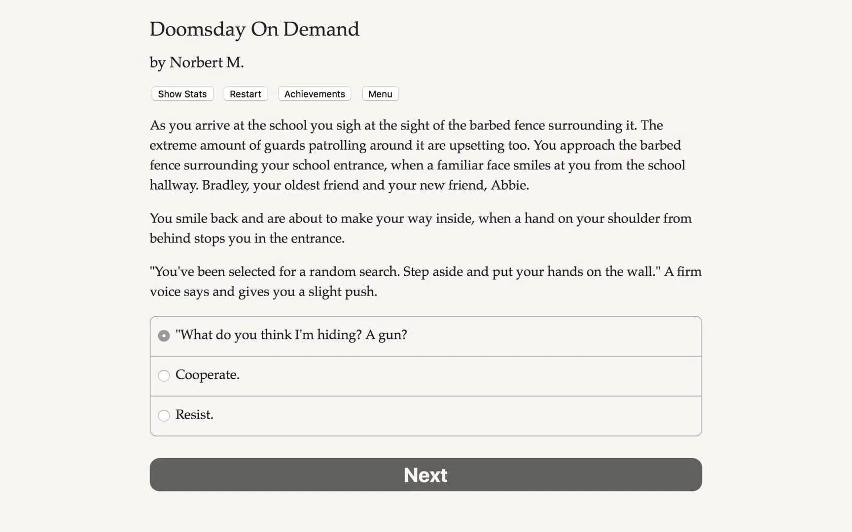 Doomsday on Demand screenshot 1