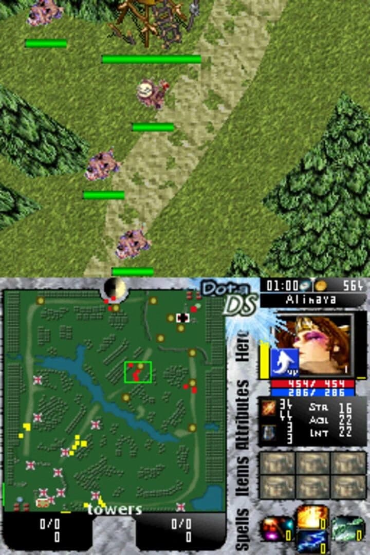 Dota DS screenshot 4