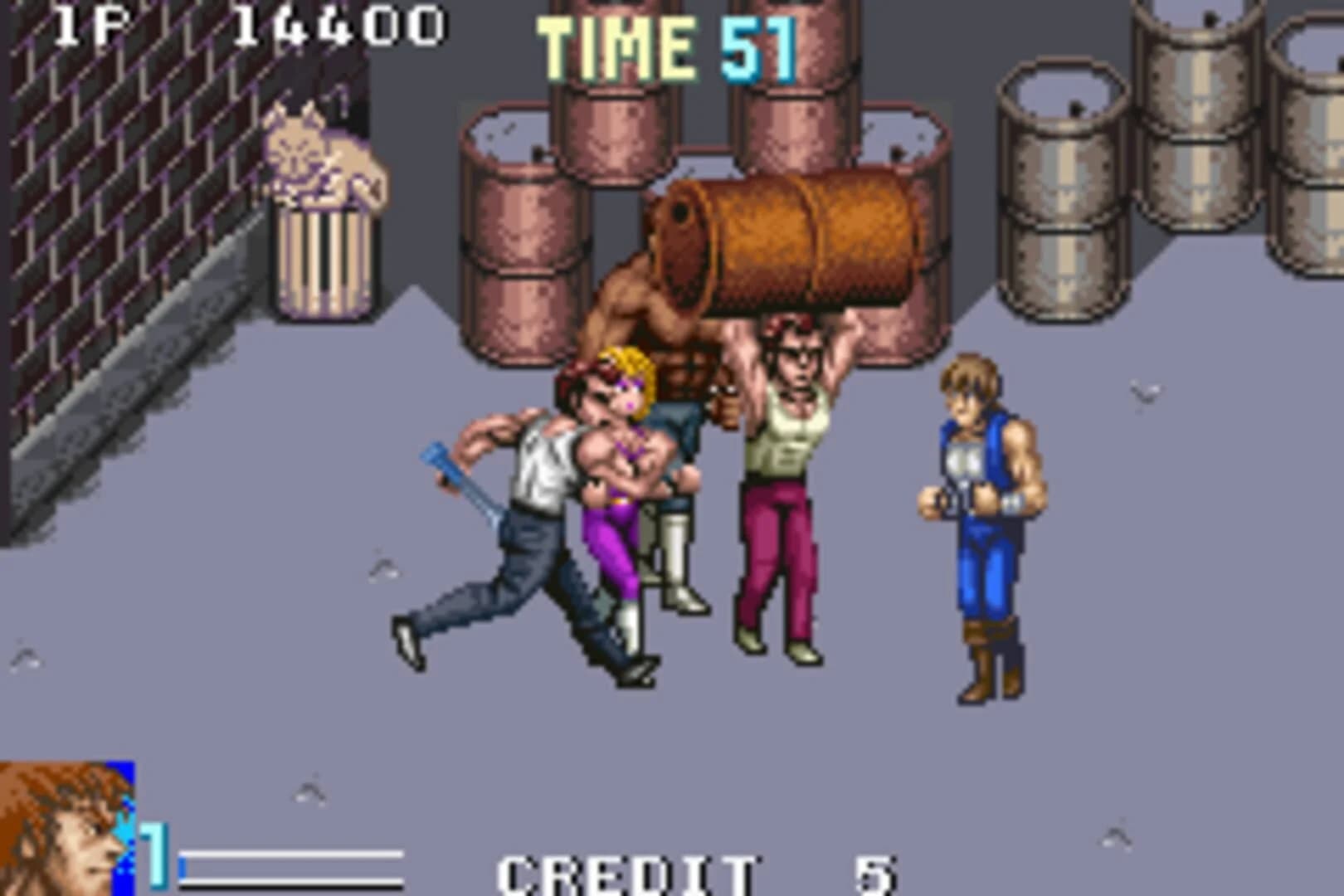 Double Dragon Advance screenshot 1