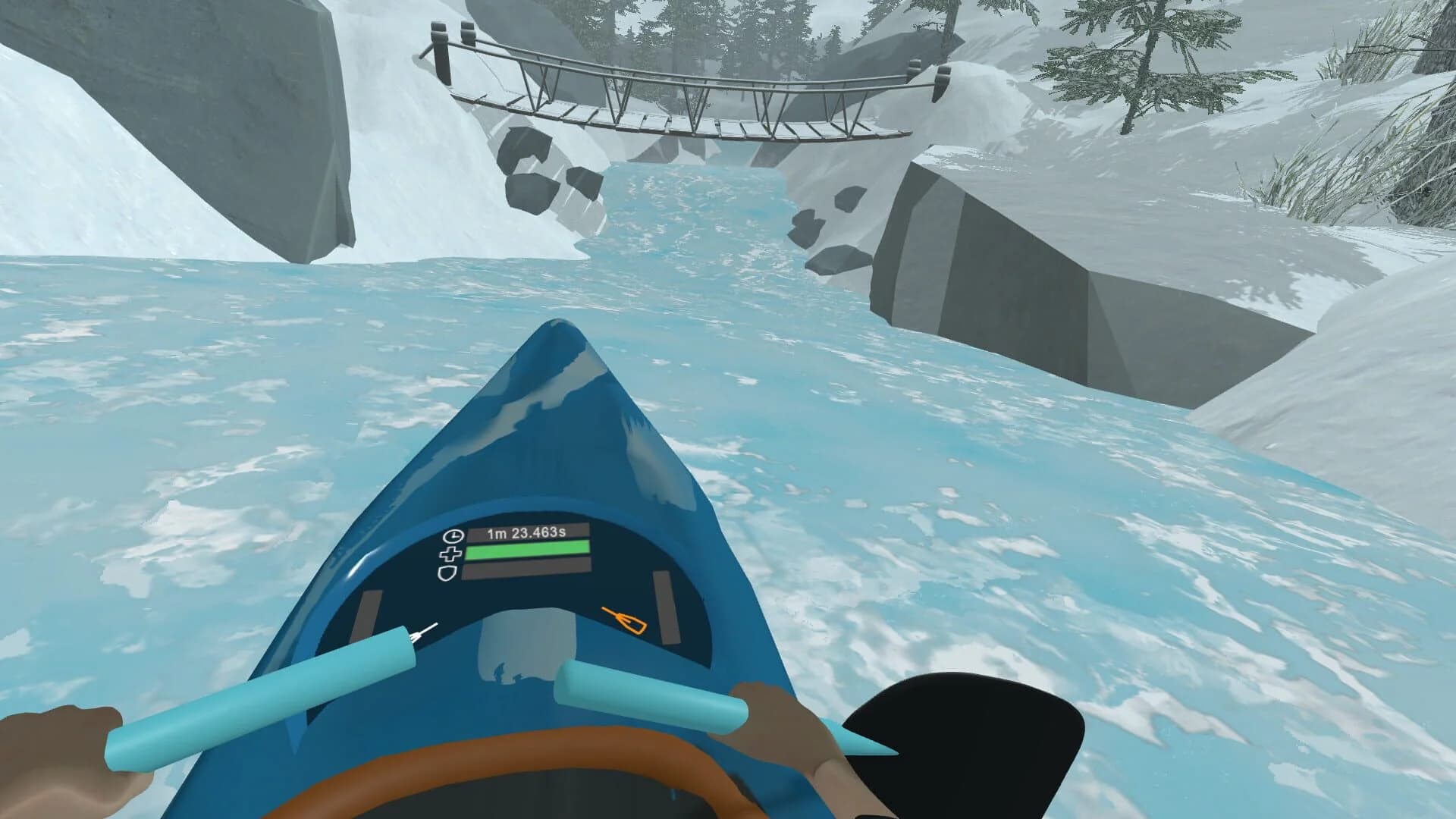 DownStream : VR Whitewater Kayaking screenshot 4