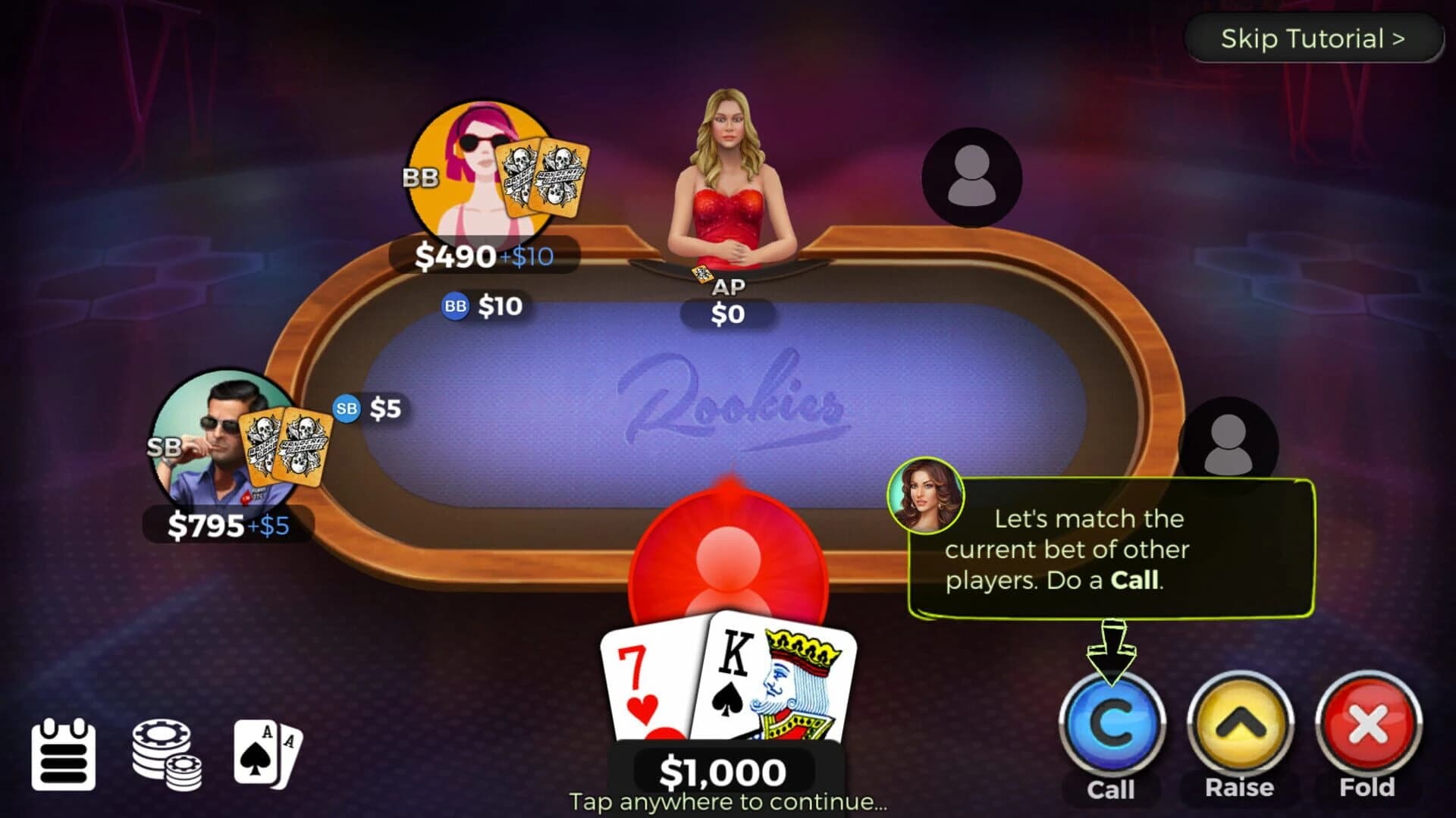 Downtown Casino: Texas Hold'em Poker screenshot 4